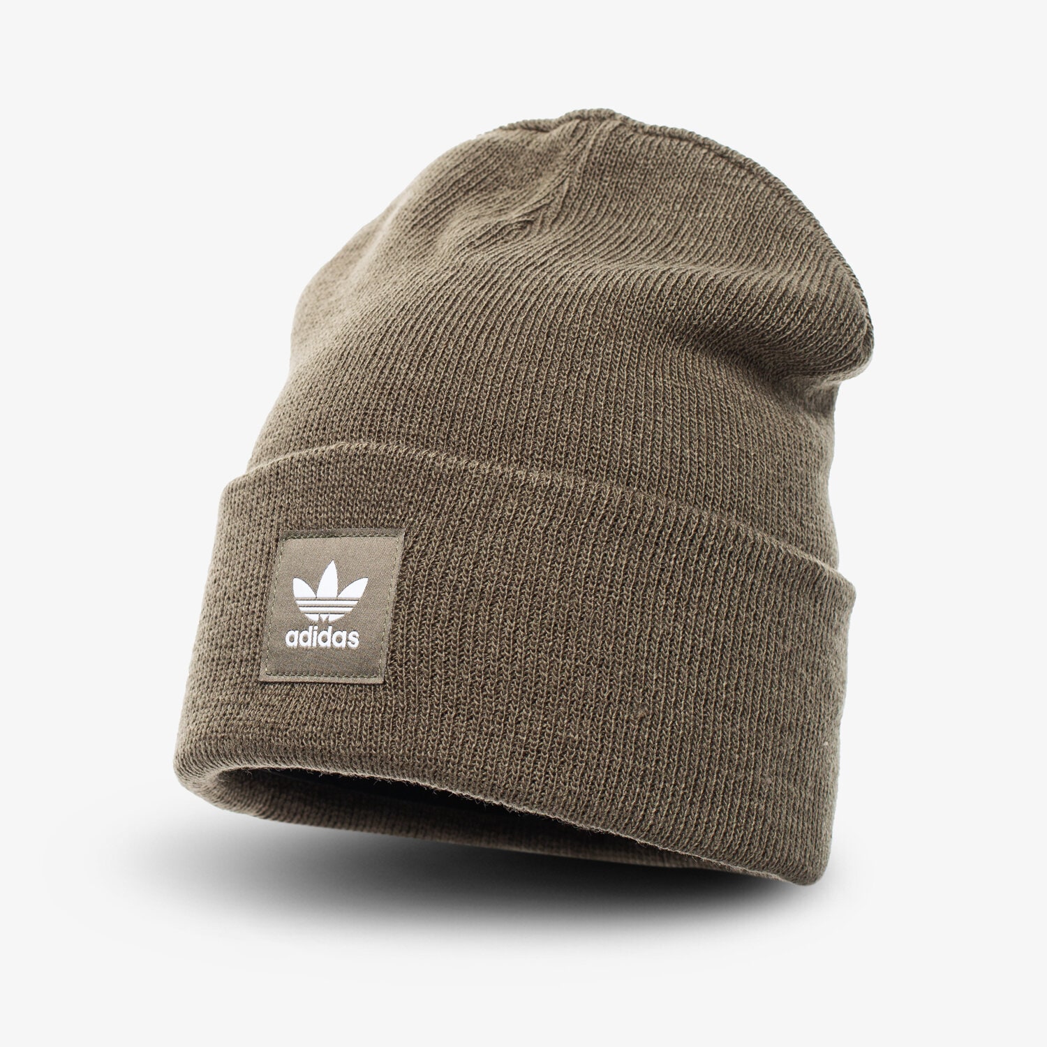 dětská čepice ADIDAS ČEPICE ZIMNÍ AC CUFF KNIT ED8715 KHAKI