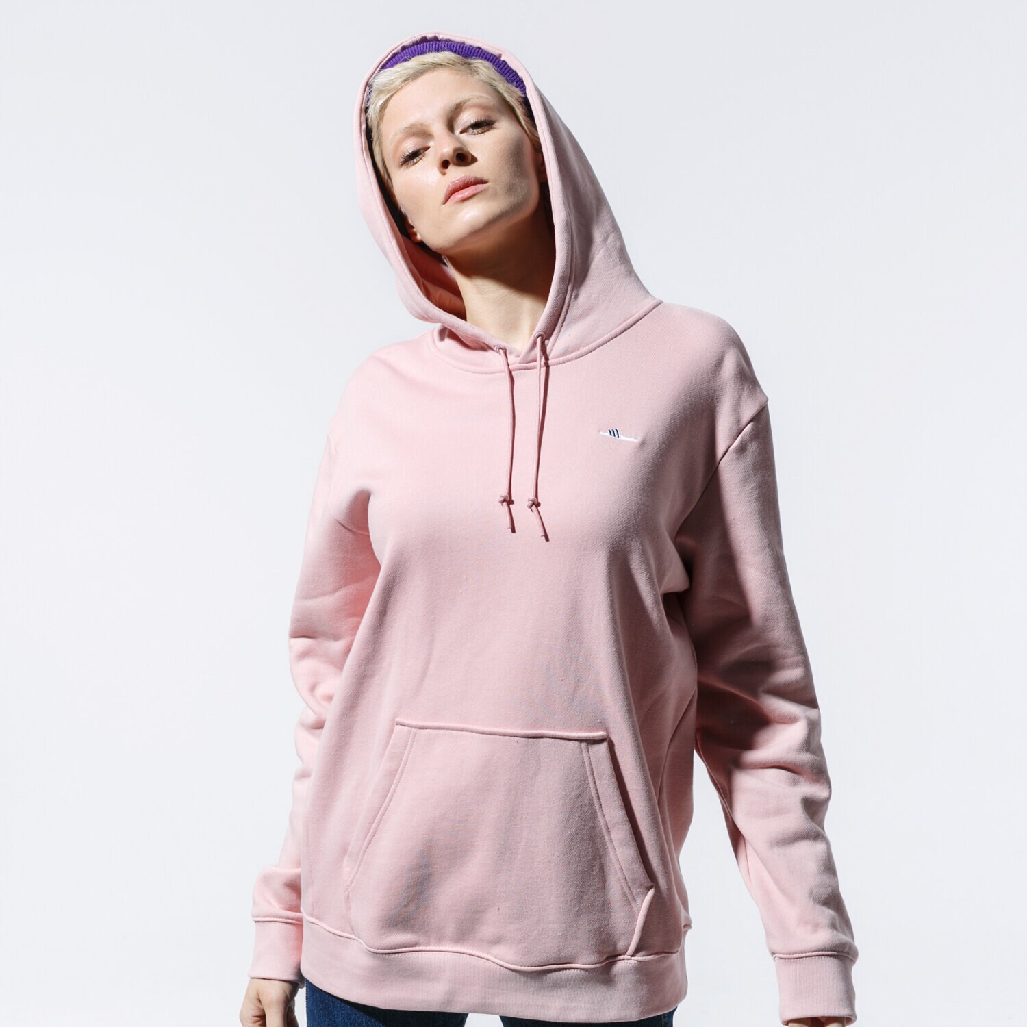 dámská mikina ADIDAS MIKINA GRAPHICS HOODIE EC9355 RŮŽOVÁ
