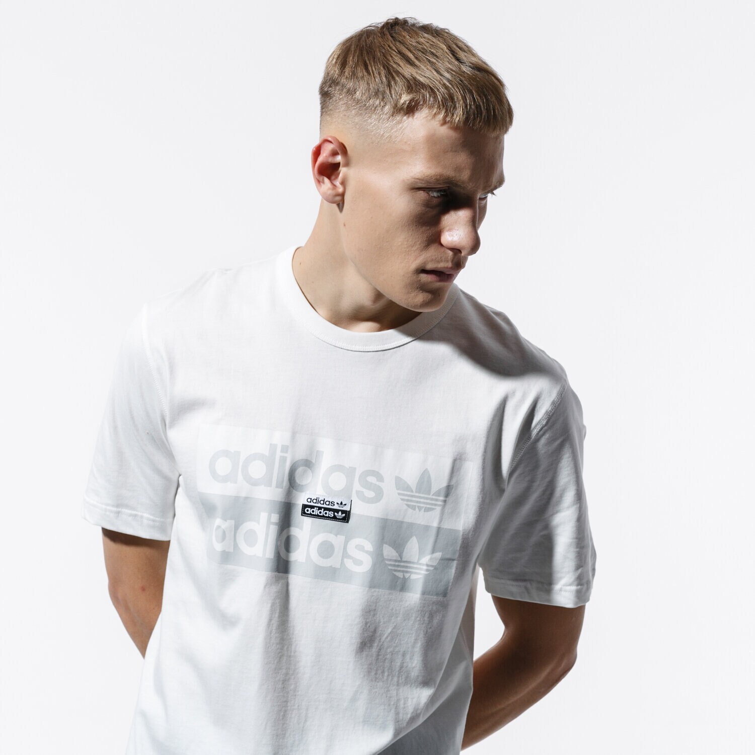 pánské tričko ADIDAS TRIČKO SS VOCAL D TEE ED7197 BÍLÁ