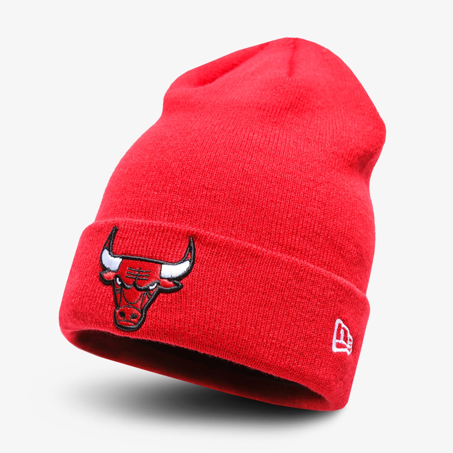 pánská čepice NEW ERA ČEPICE ZIMNÍ CUFF KNIT BULLS CHICAGO BULLS 11794613 ČERVENÁ
