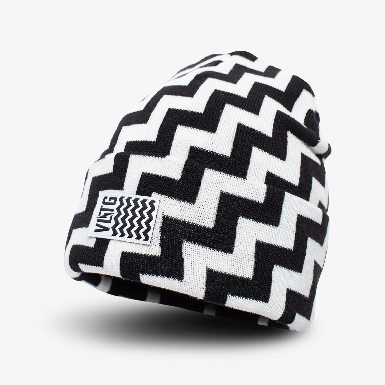 dětská čepice CONVERSE ČEPICE ZIMNÍ VOLTAGE BEANIE 10017709-A01 ČERNÁ