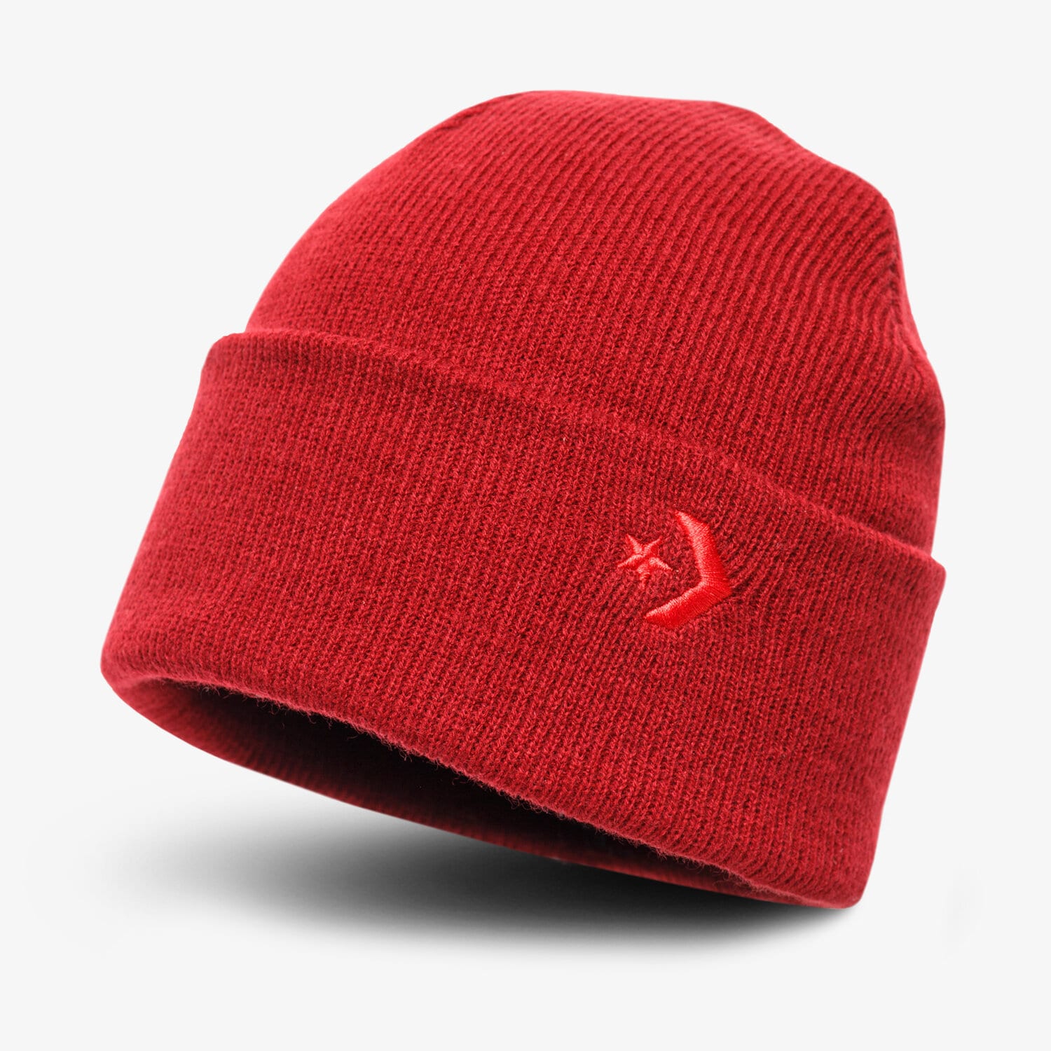 dětská čepice CONVERSE ČEPICE ZIMNÍ CORE BEANIE 10017297-A05 ČERVENÁ
