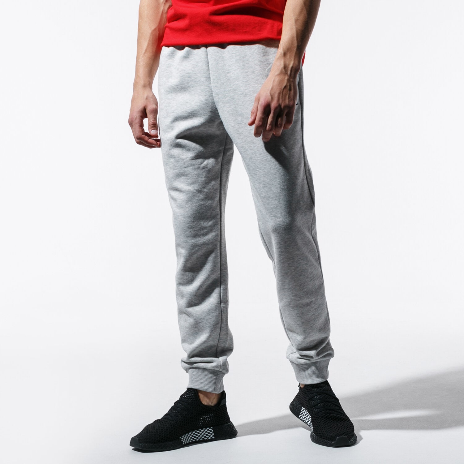 pánské kalhoty FILA KALHOTY  KUDDUSI PANTS 687218B13 ŠEDÁ