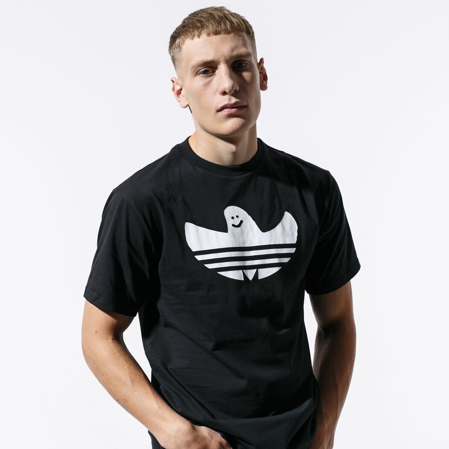 pánské tričko ADIDAS TRIČKO SS SHMOO TEE EC7373 ČERNÁ