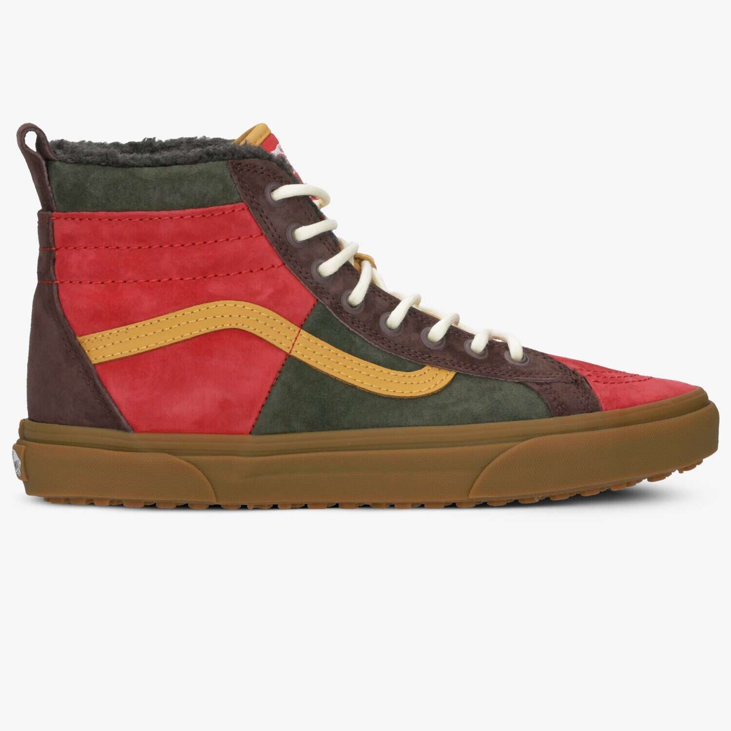 pánské skate boty (skateboardové) VANS UA SK8-HI 46 MTE DX VN0A3DQ5TUA1 ČERVENÁ