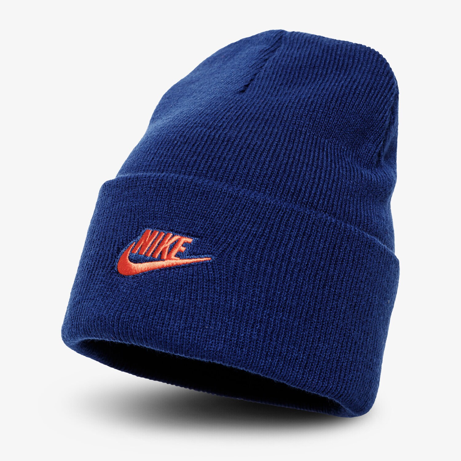 dětská čepice NIKE ČEPICE ZIMNÍ U NSW CUFFED BEANIE UTILITY CI3233-492 TMAVOMODRÁ
