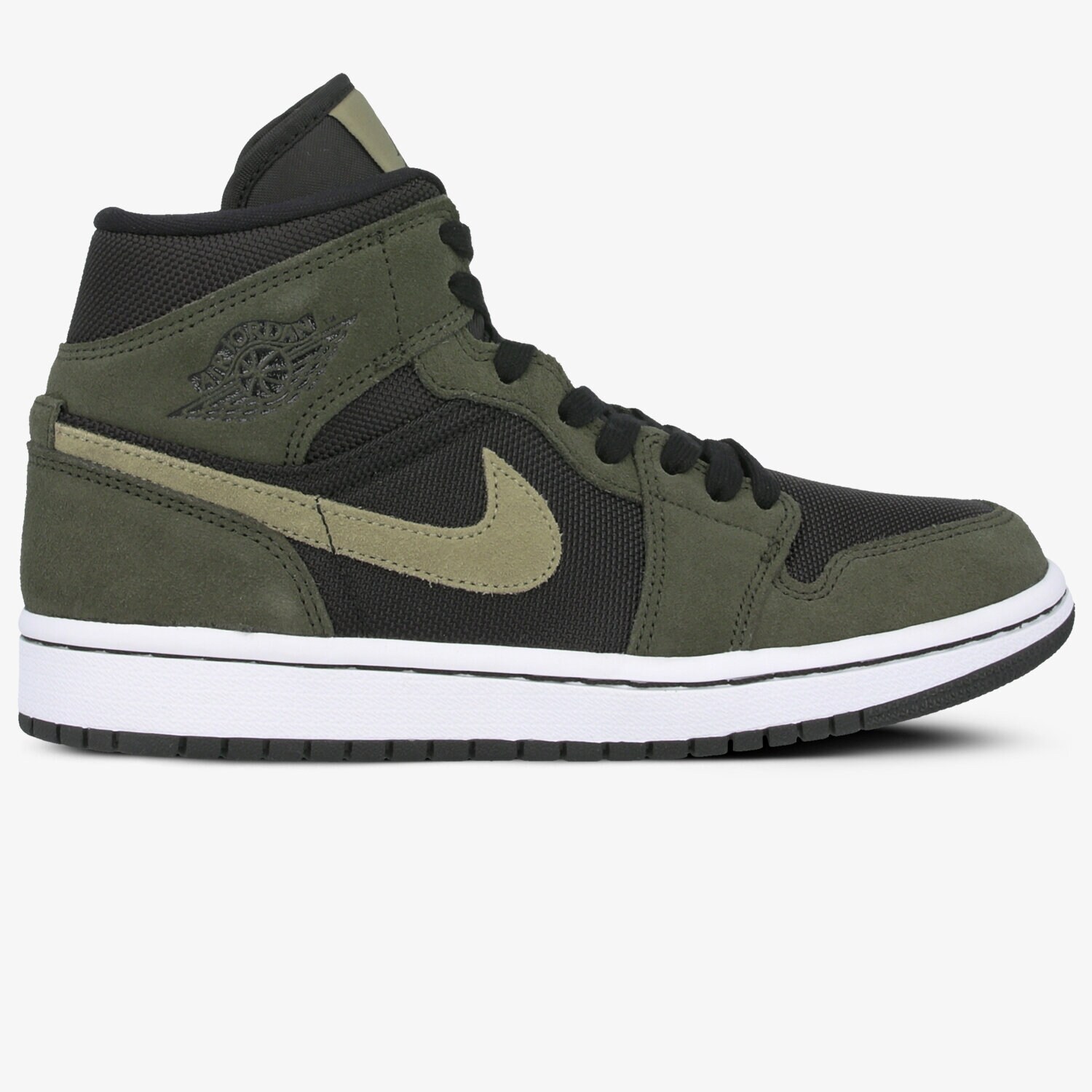 dámské tenisky WMNS AIR JORDAN 1 MID  BQ6472-030 ZELENÁ