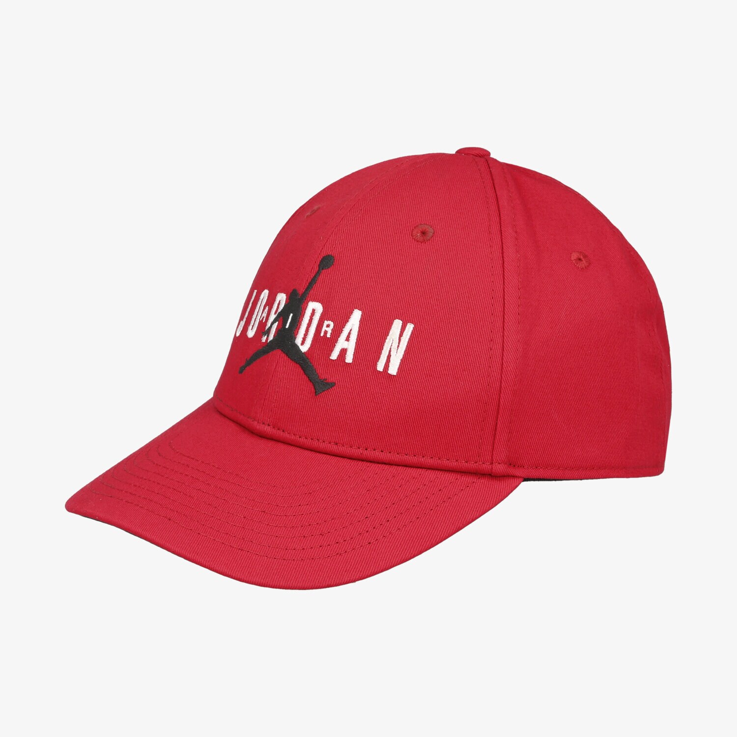 dětská kšiltovka JORDAN ČEPICE JORDAN L91 JM AIR HBR CK1248-687 ČERVENÁ