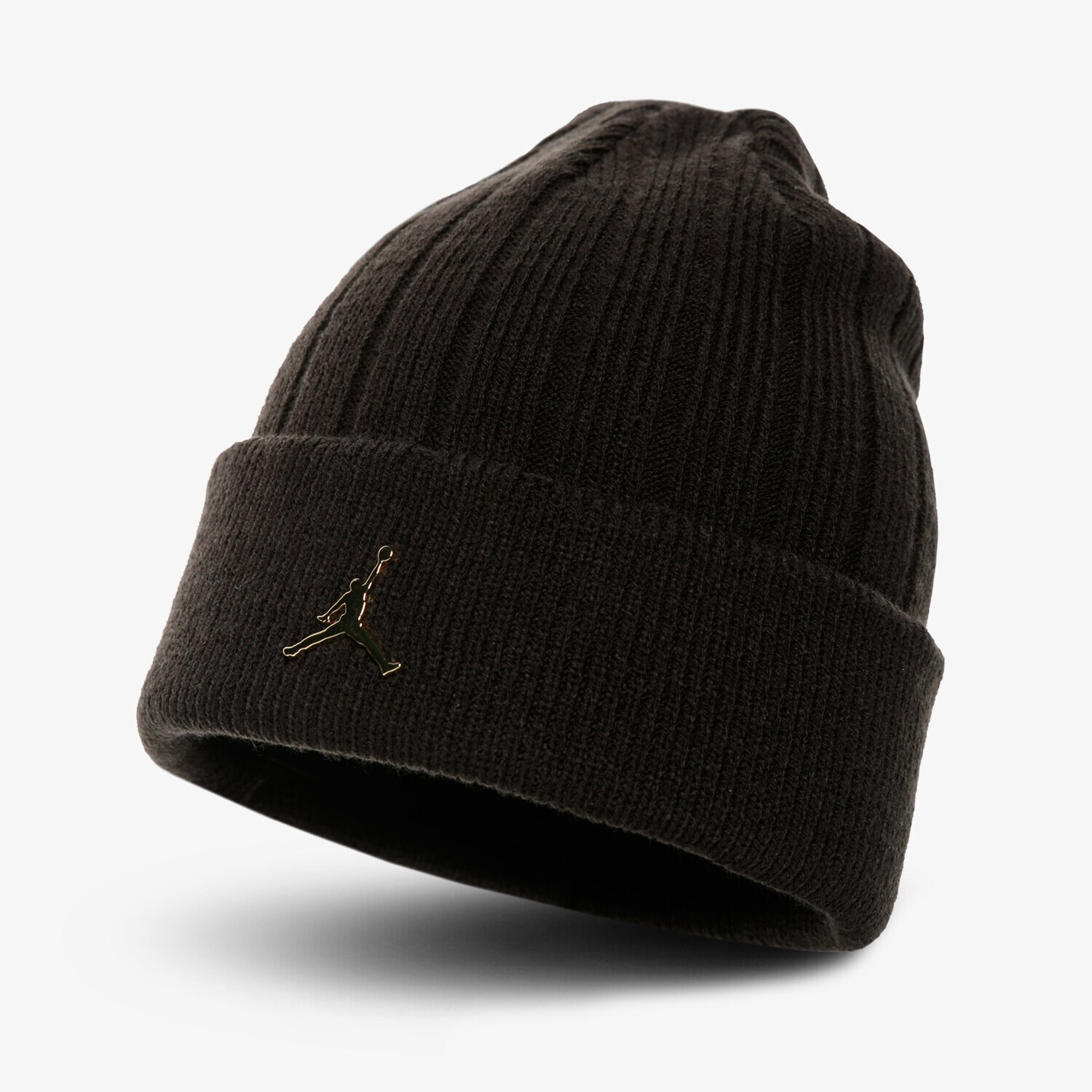 dětská čepice JORDAN ČEPICE ZIMNÍ JORDAN BEANIE CUFFED INGOT CI3912-011 ČERNÁ
