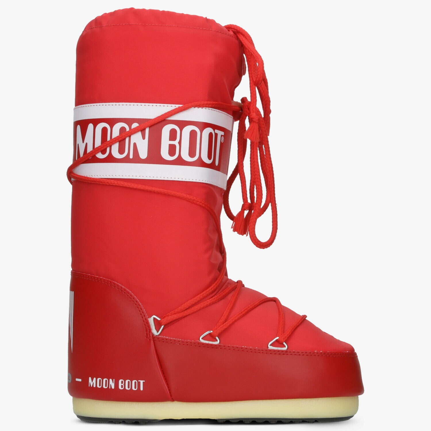 dámské boty casual MOON BOOT NYLON 14004400003 ČERVENÁ