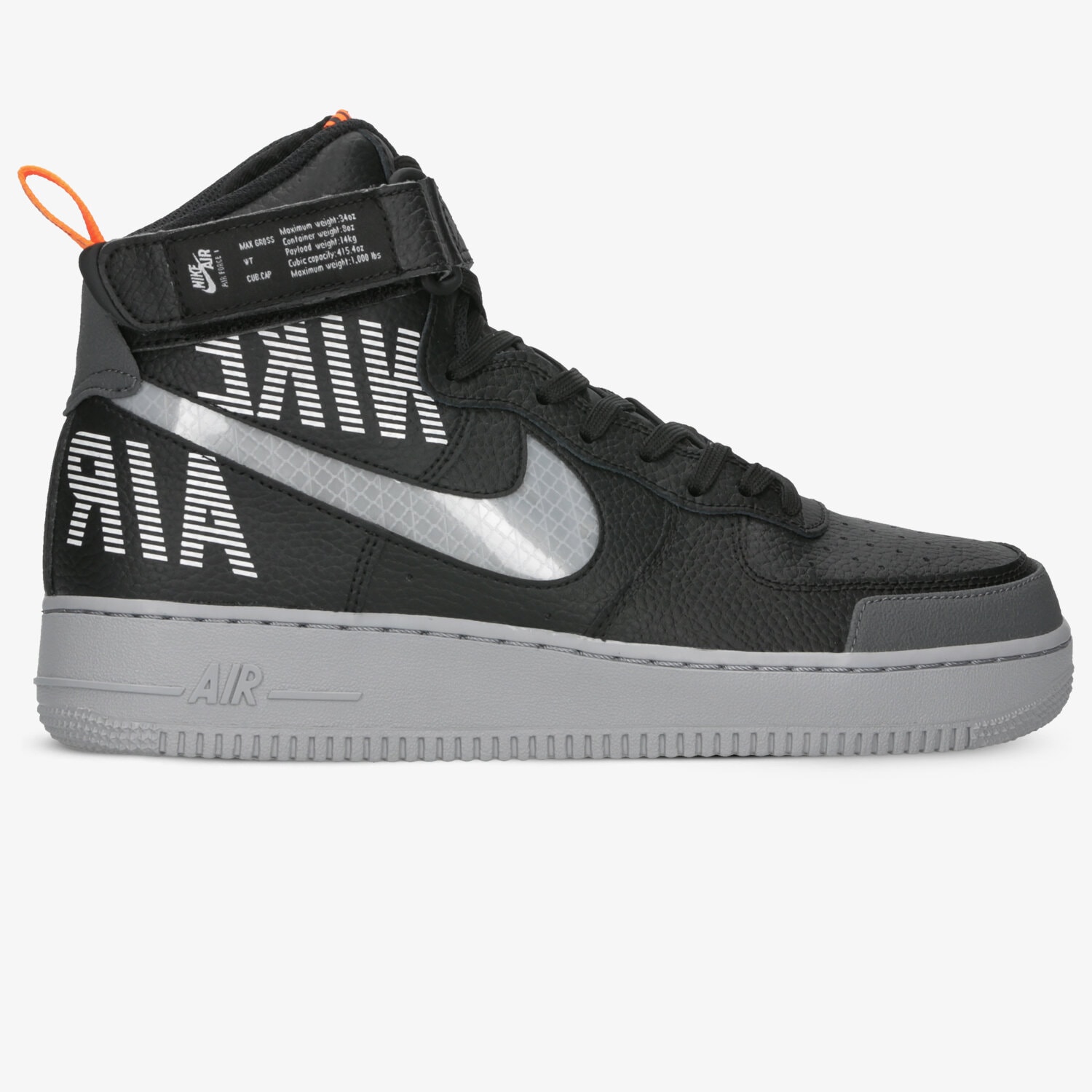 pánské tenisky NIKE AIR FORCE 1 HIGH '07 LV8 2 CQ0449-001 ČERNÁ