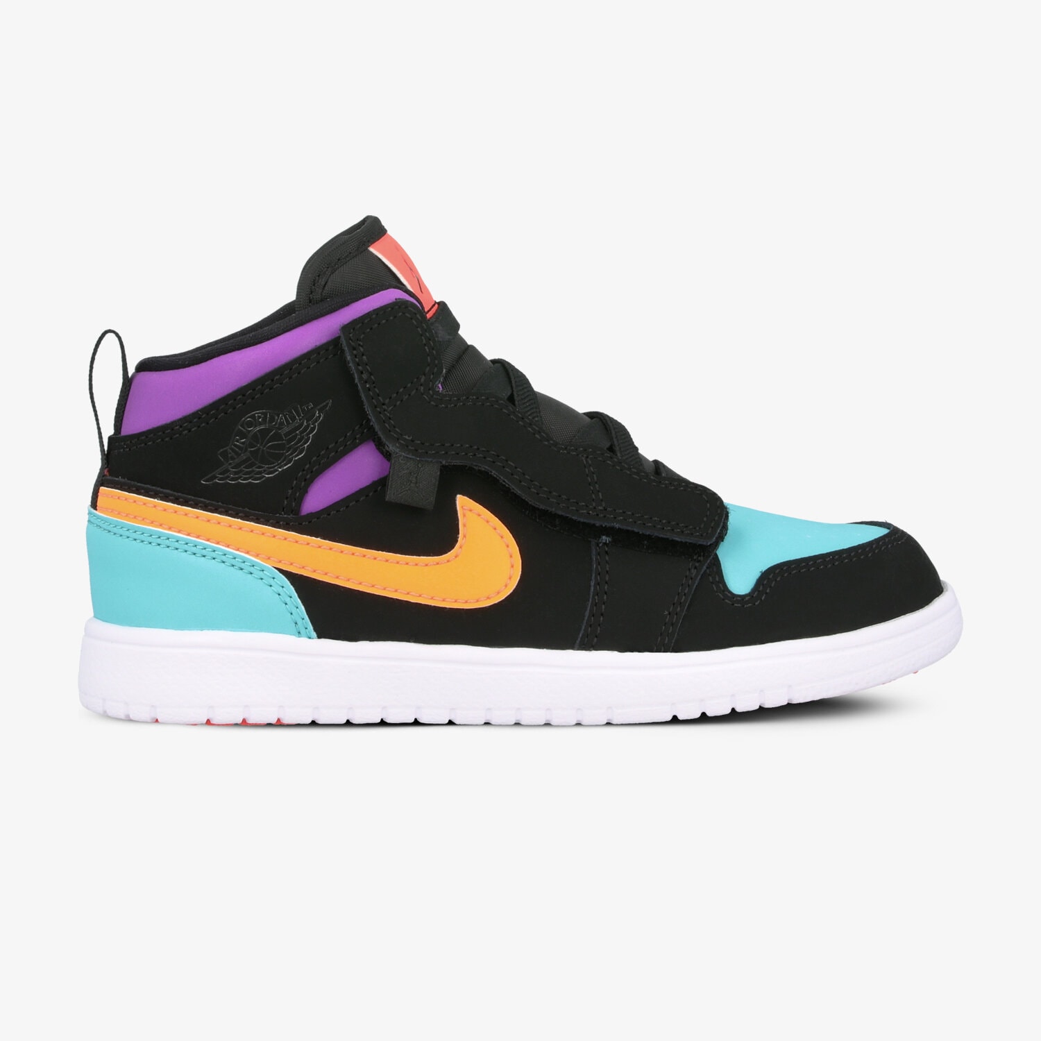 dětské tenisky JORDAN 1 MID ALT  AR6351-083 ČERNÁ