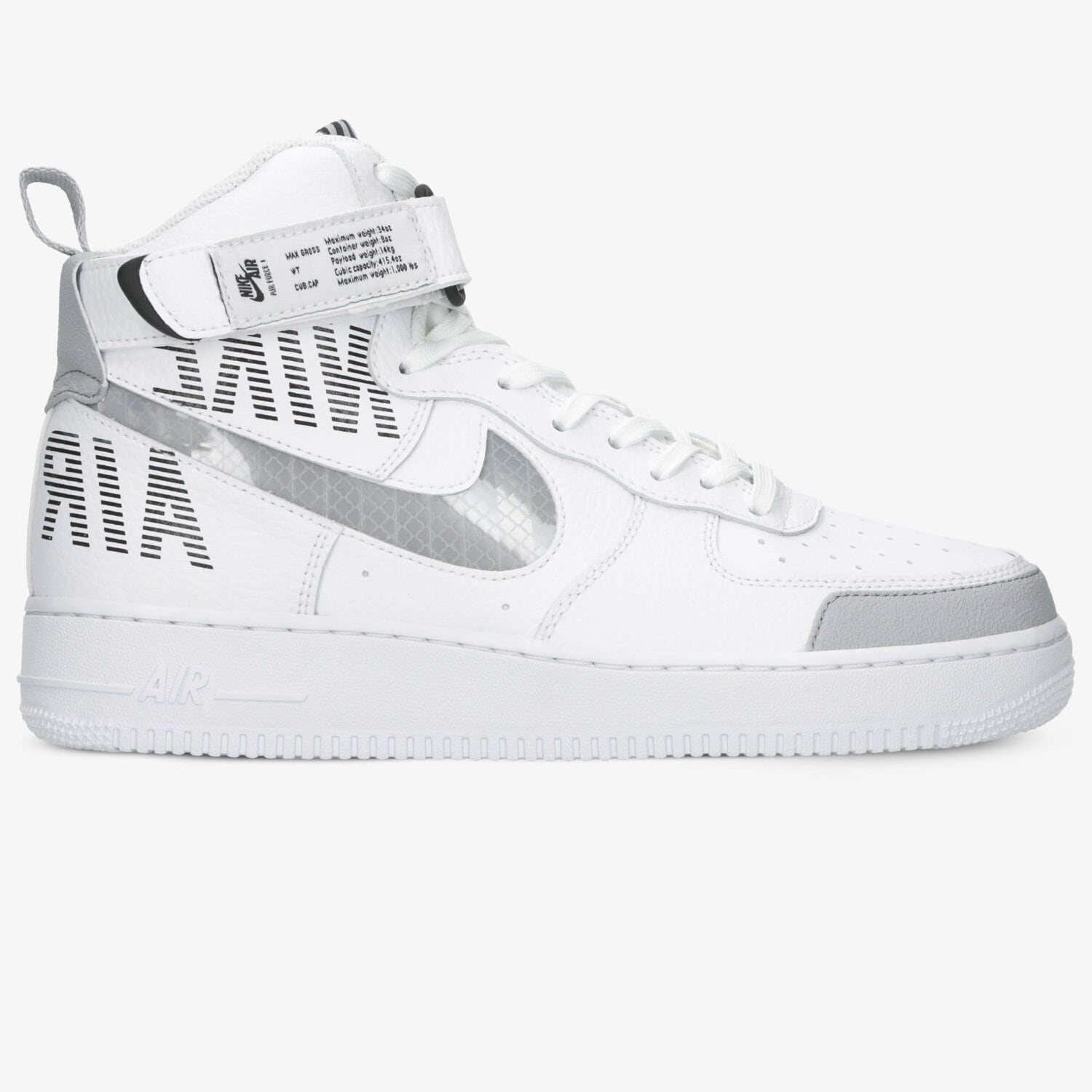 pánské tenisky NIKE AIR FORCE 1 HIGH '07 LV8 2 CQ0449-100 BÍLÁ