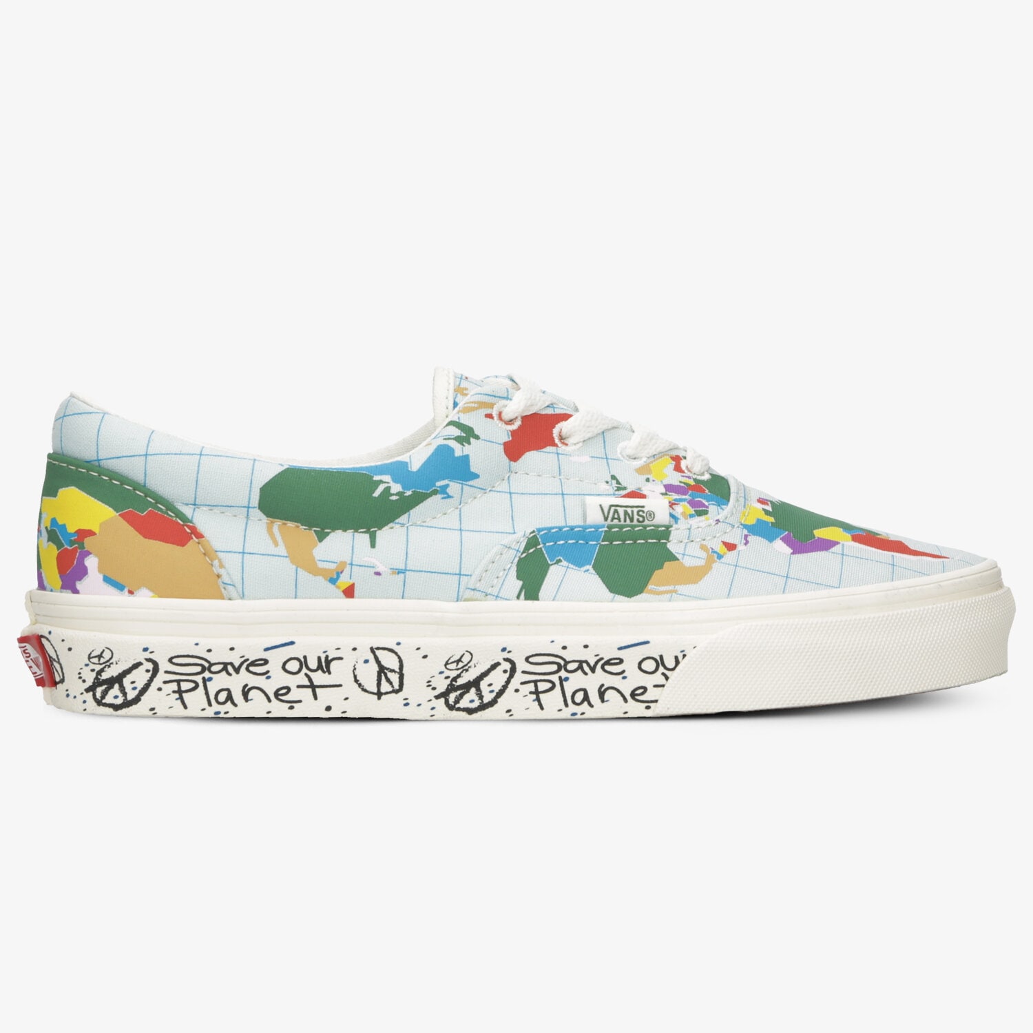 dámské tenisky VANS UA ERA (SAVE OUR PLANET) VN0A4BV4T2V1 VÍCEBAREVNÁ
