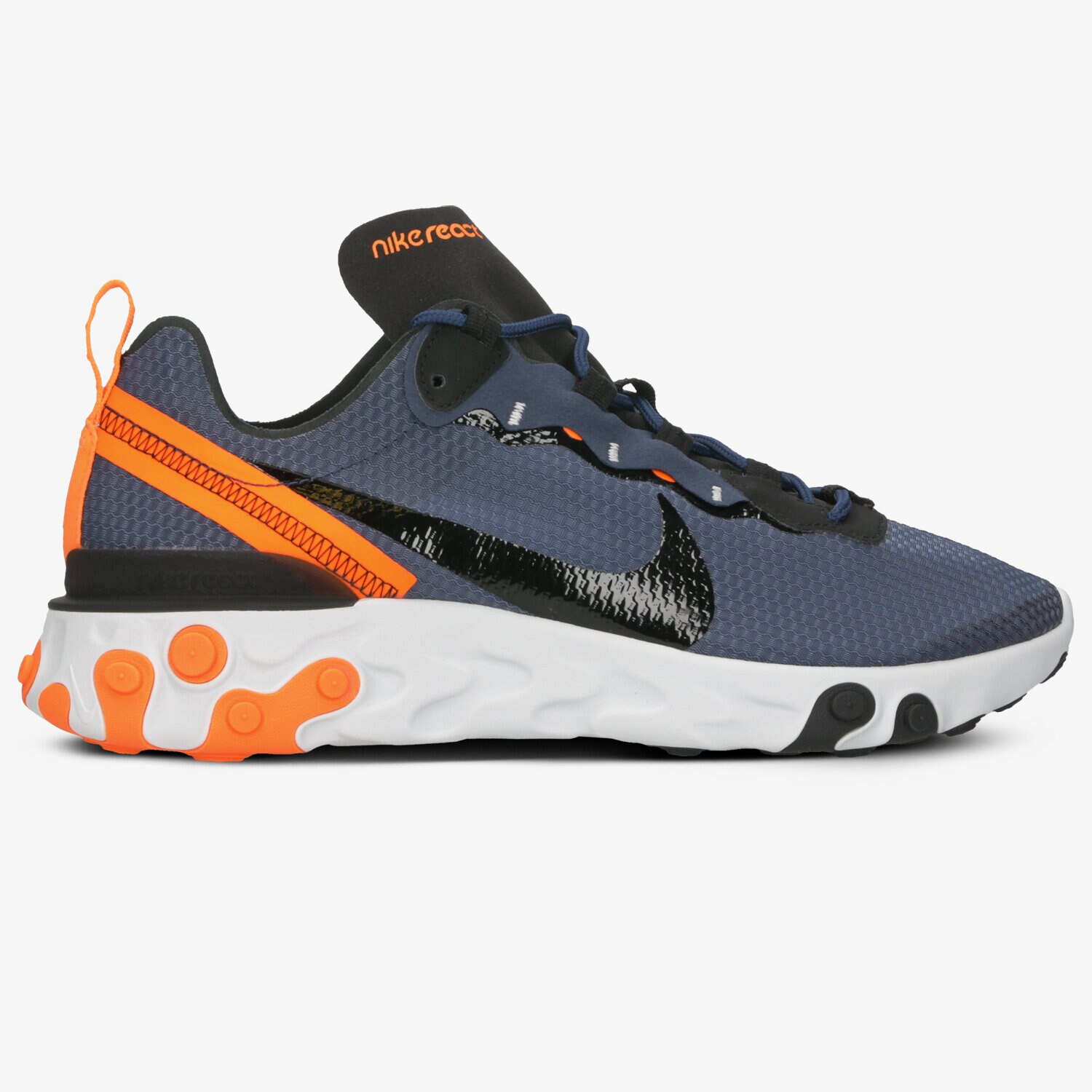 pánské tenisky NIKE REACT ELEMENT 55 SE CI3831-400 TMAVOMODRÁ