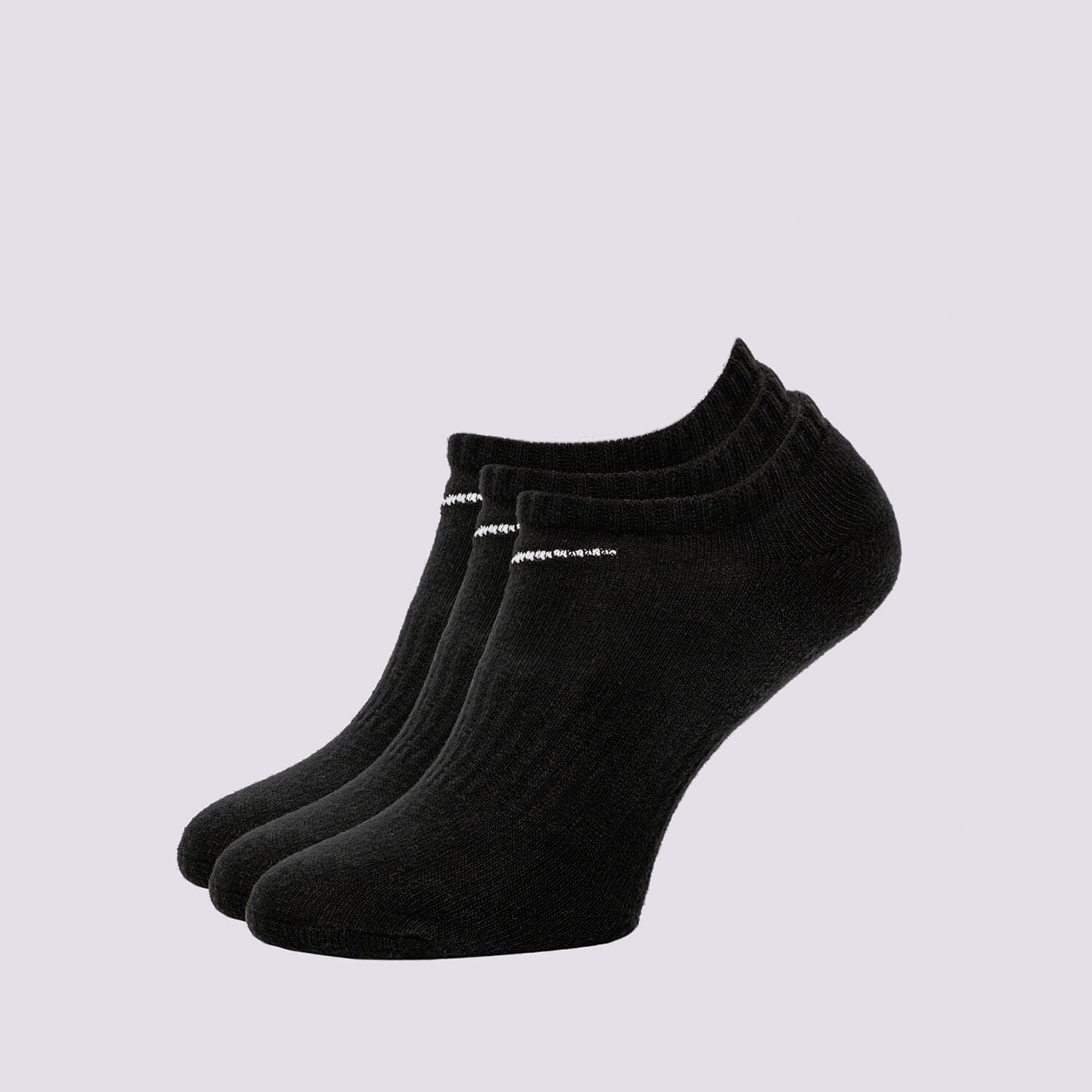 pánské ponožky NIKE PONOŽKY U NK EVERYDAY CUSH NS 3PR SX7673-010 ČERNÁ