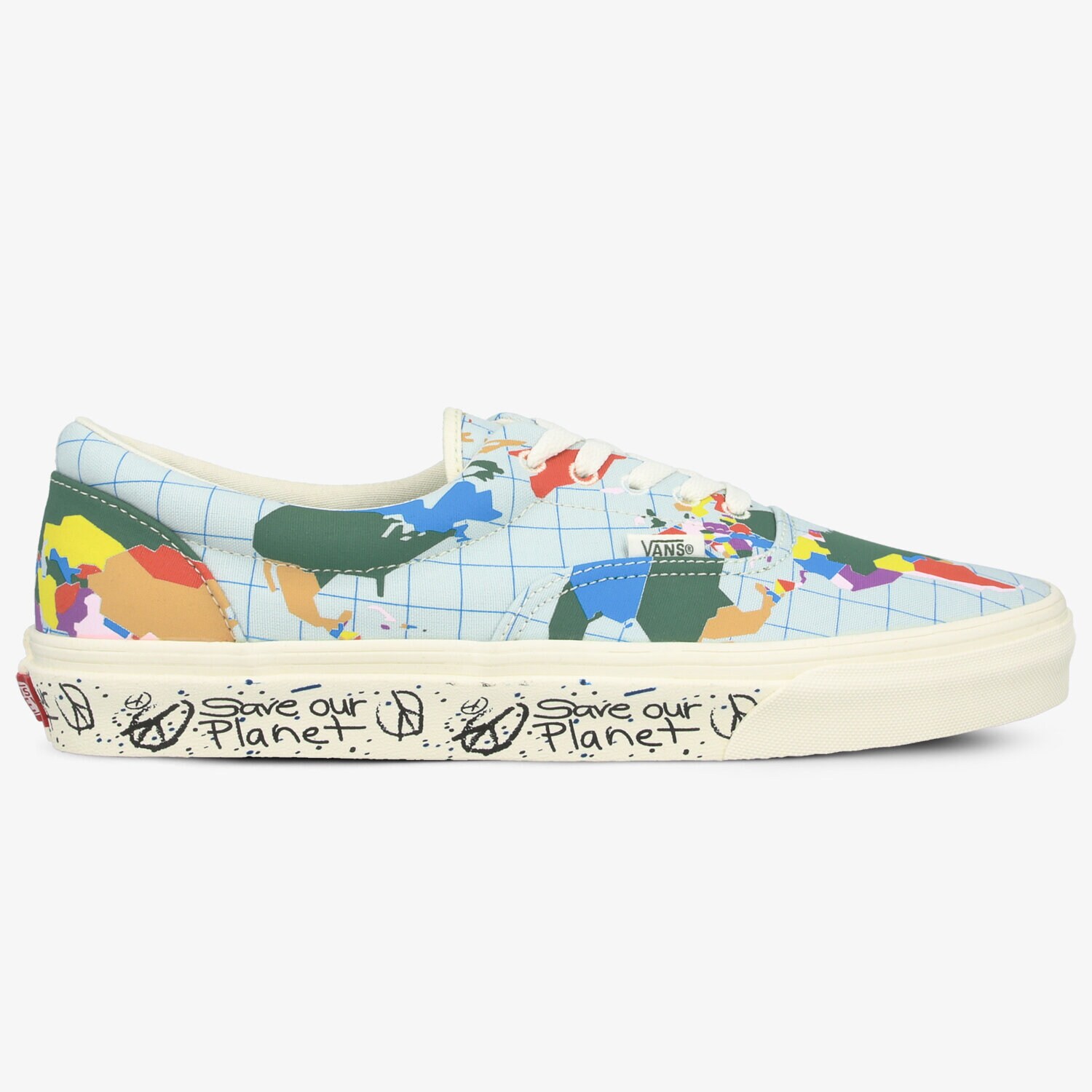 pánské skate boty (skateboardové) VANS UA ERA (SAVE OUR PLANET) VN0A4BV4T2V1 VÍCEBAREVNÁ
