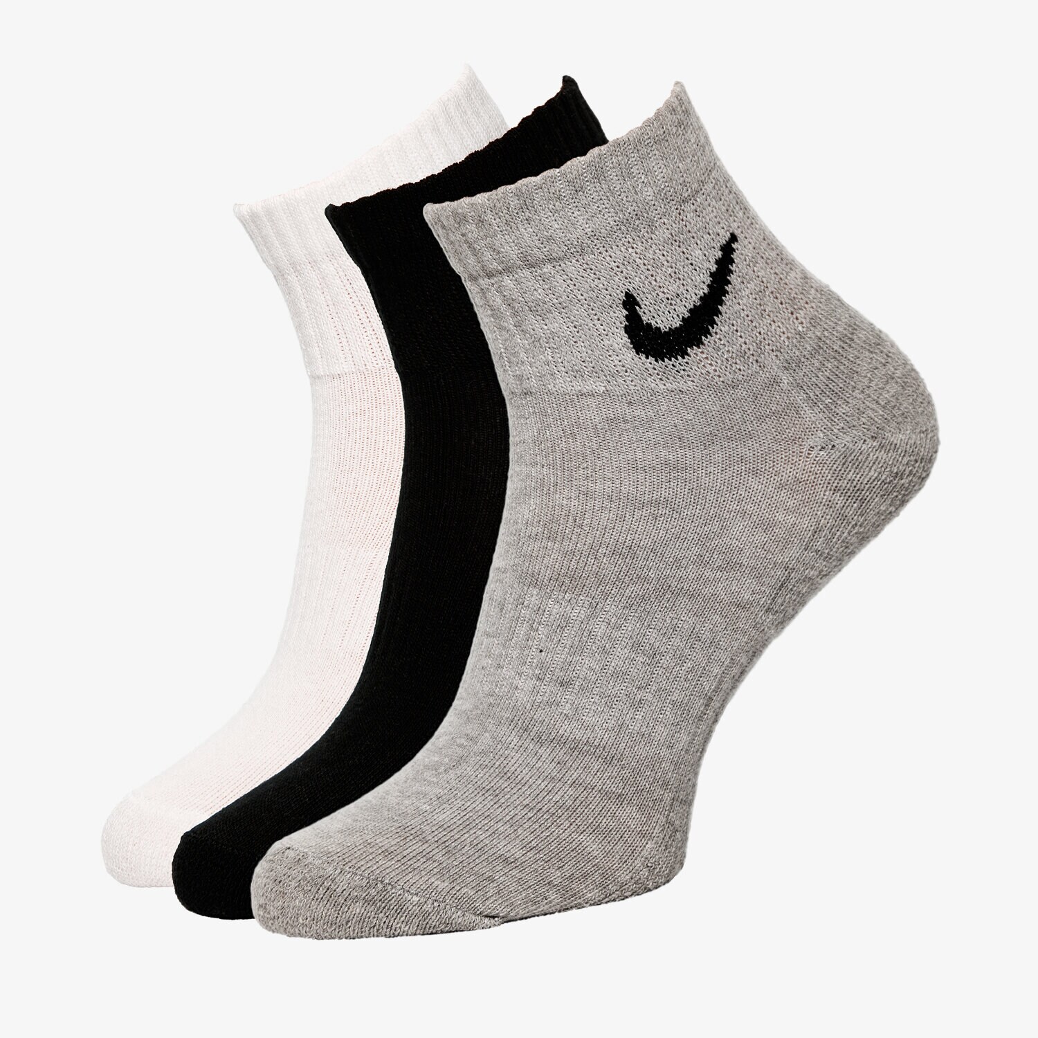 pánské ponožky NIKE PONOŽKY U NK EVERYDAY CUSH ANKLE 3PR SX7667-901 VÍCEBAREVNÁ