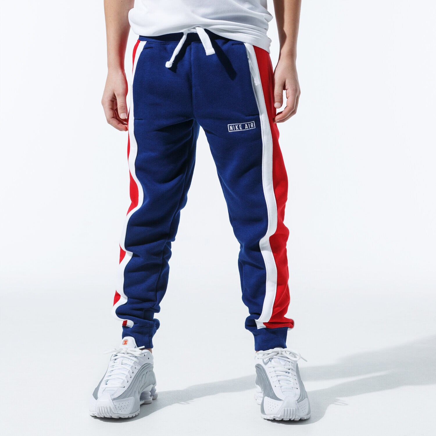 dětské kalhoty NIKE KALHOTY  B NIKE AIR PANT BV3598-492 TMAVOMODRÁ