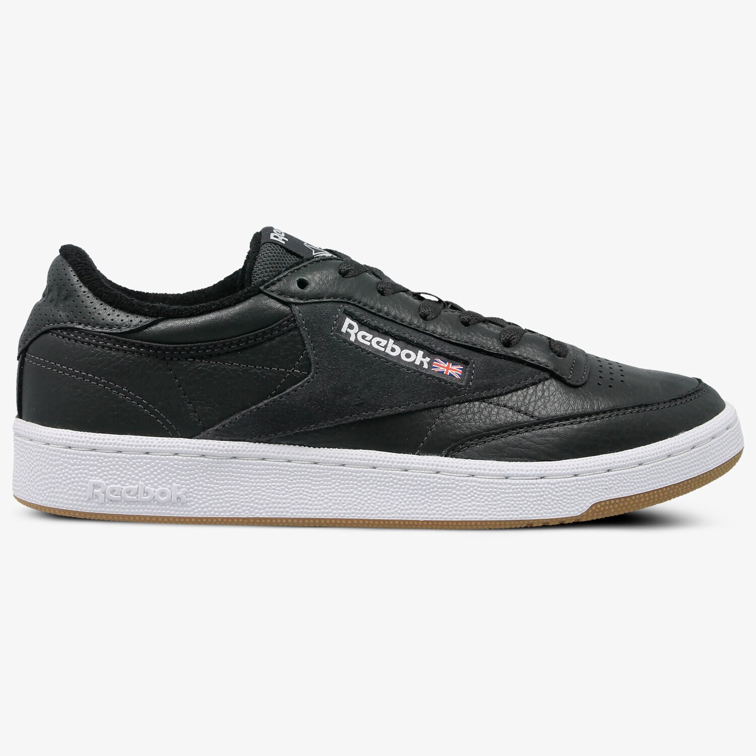 pánské tenisky REEBOK CLUB C 85 ESTL CM8795 ČERNÁ