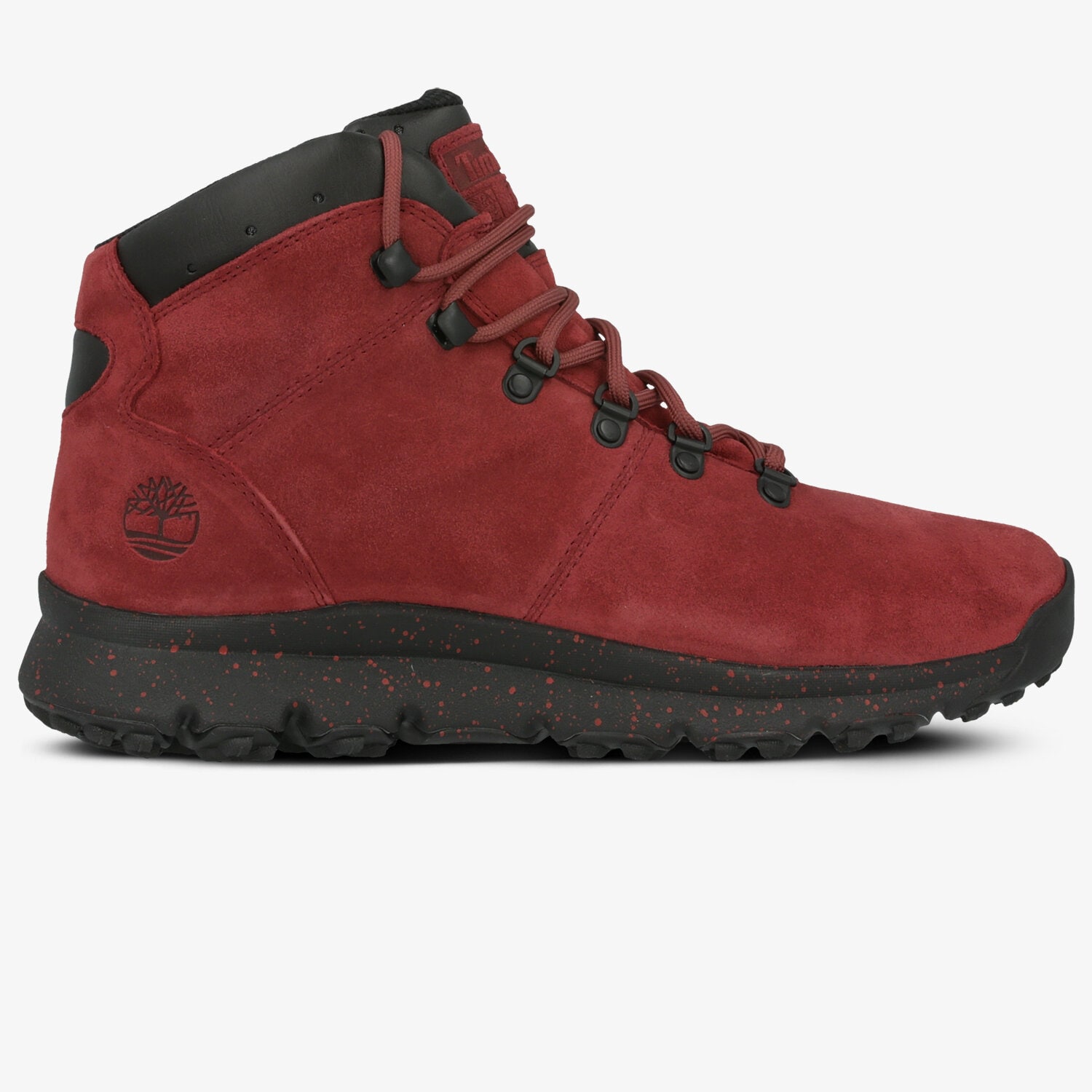 pánská outdoorová obuv TIMBERLAND WORLD HIKER MID TB0A2AZ5V151 ČERVENÁ