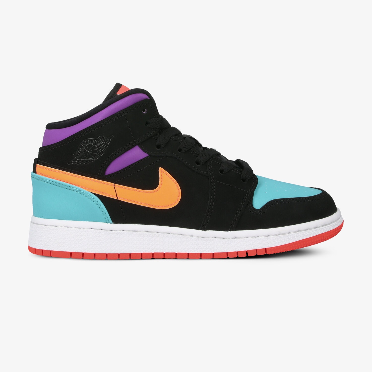dětské tenisky AIR JORDAN 1 MID GS  554725-083 ČERNÁ