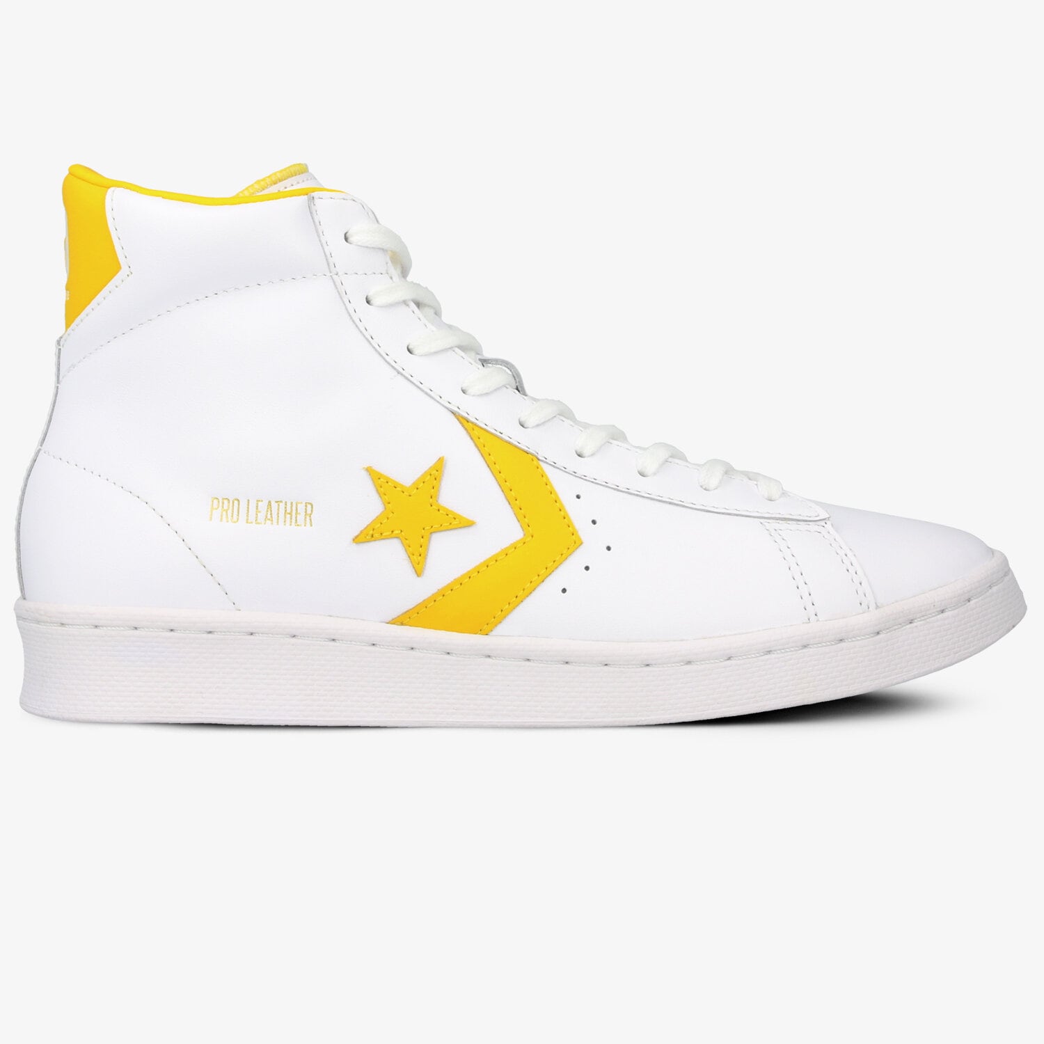 pánské tenisky CONVERSE PRO LEATHER MID 166812C BÍLÁ