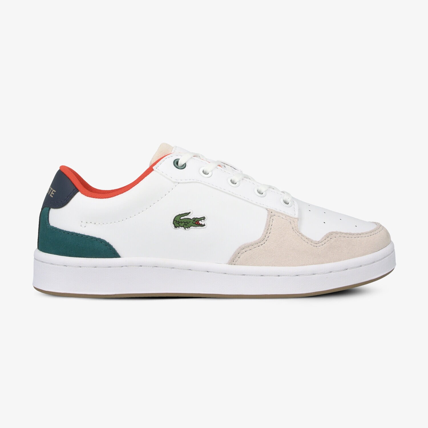 dětské tenisky LACOSTE MASTERS CUP 120 3 SUJ 739SUJ0011082 BÍLÁ