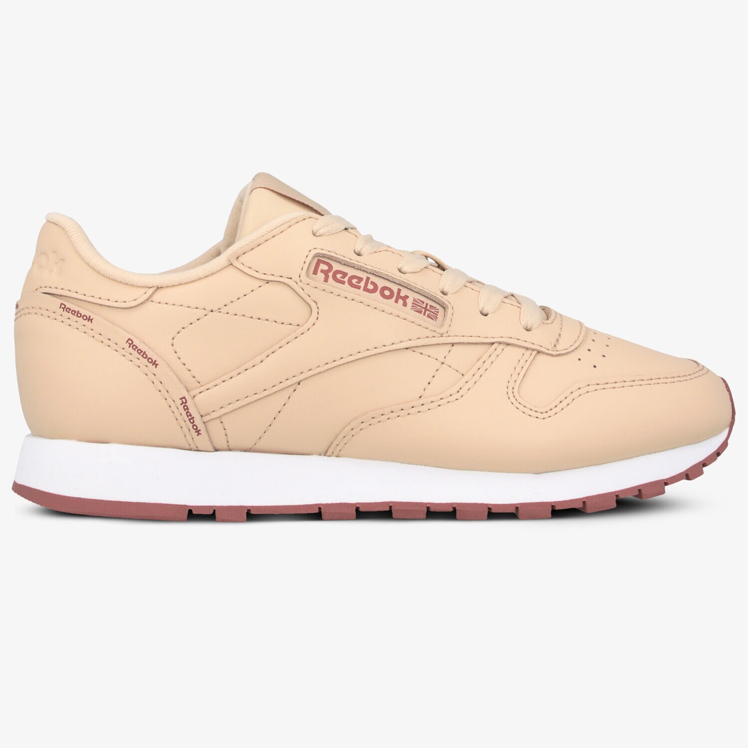 dámské tenisky REEBOK CL LTHR  DV7100 BÉŽOVÁ