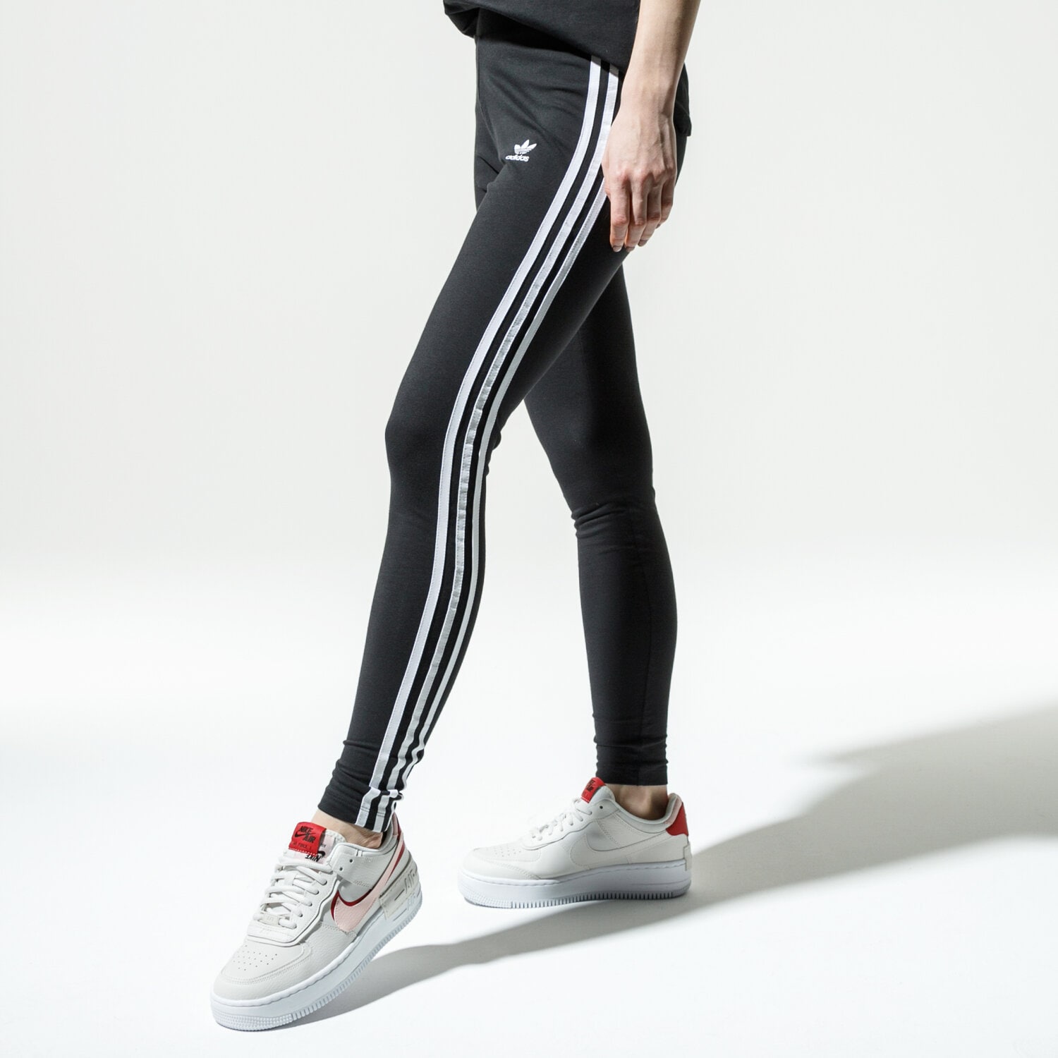 dámské kalhoty ADIDAS LEGGINGS 3 STR TIGHT FM3287 ČERNÁ