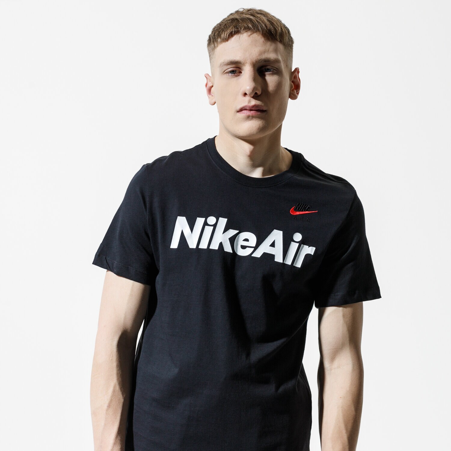pánské tričko NIKE TRIČKO AIR CK2232-010 ČERNÁ