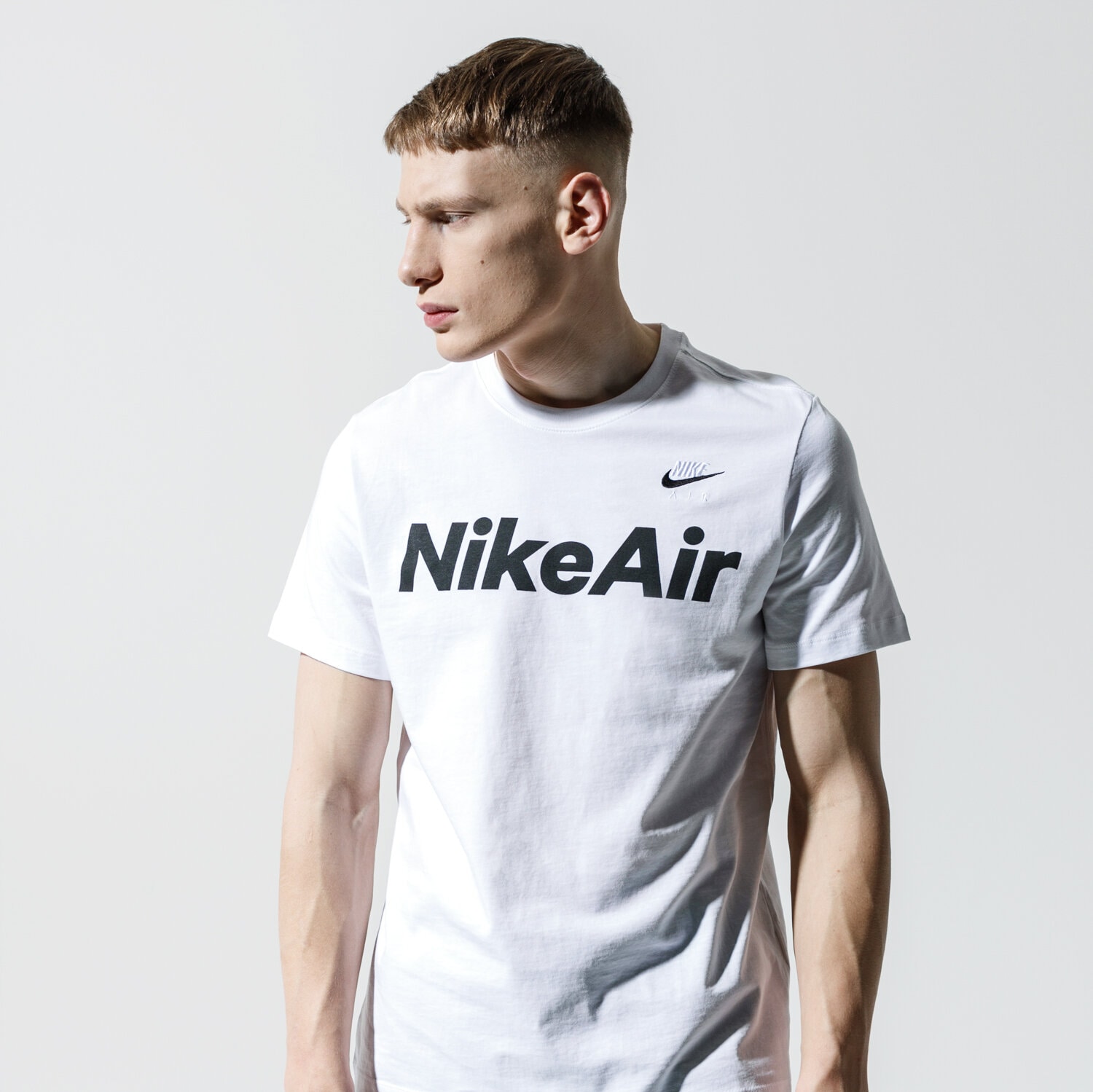 pánské tričko NIKE TRIČKO AIR CK2232-100 BÍLÁ