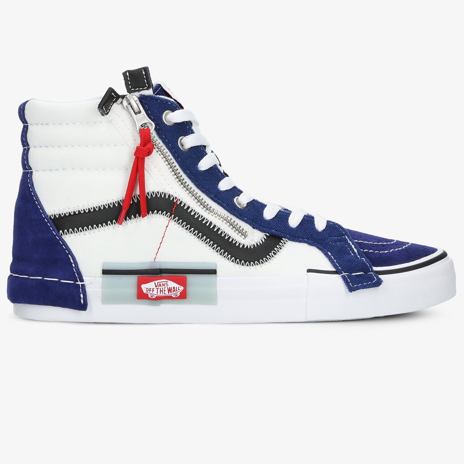 pánské skate boty (skateboardové) VANS SK8-HI  VN0A3WM1XHR1 MODRÁ