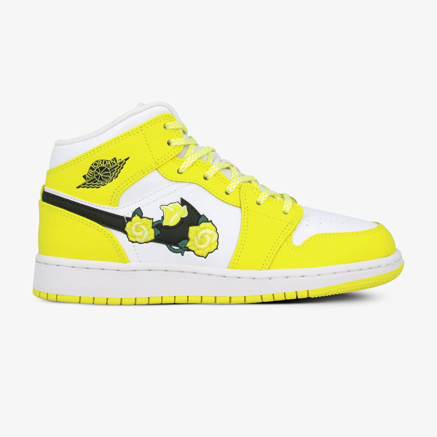dětské tenisky AIR JORDAN 1 MID SE  AV5174-700 ŽLUTÁ