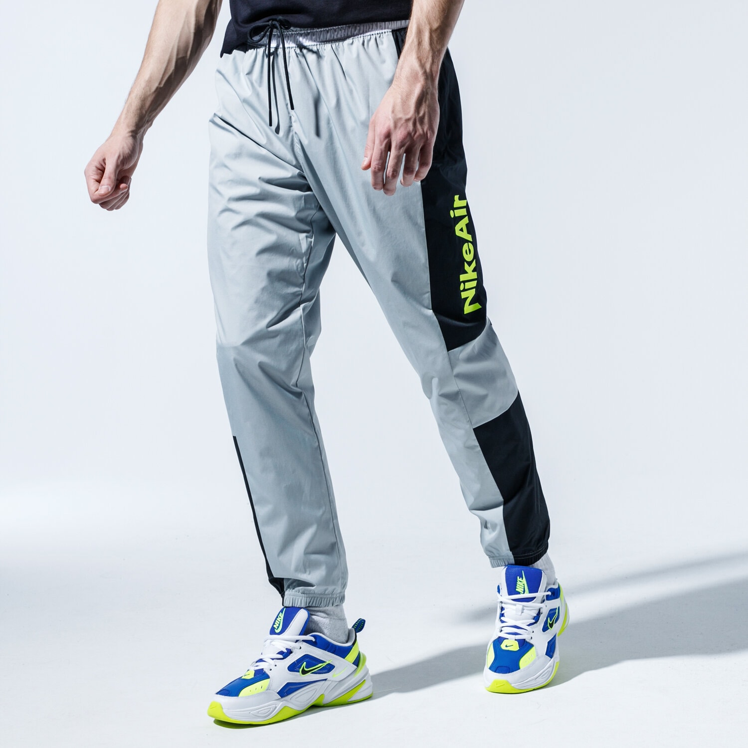 pánské kalhoty NIKE KALHOTY  AIR CK4395-077 ŠEDÁ