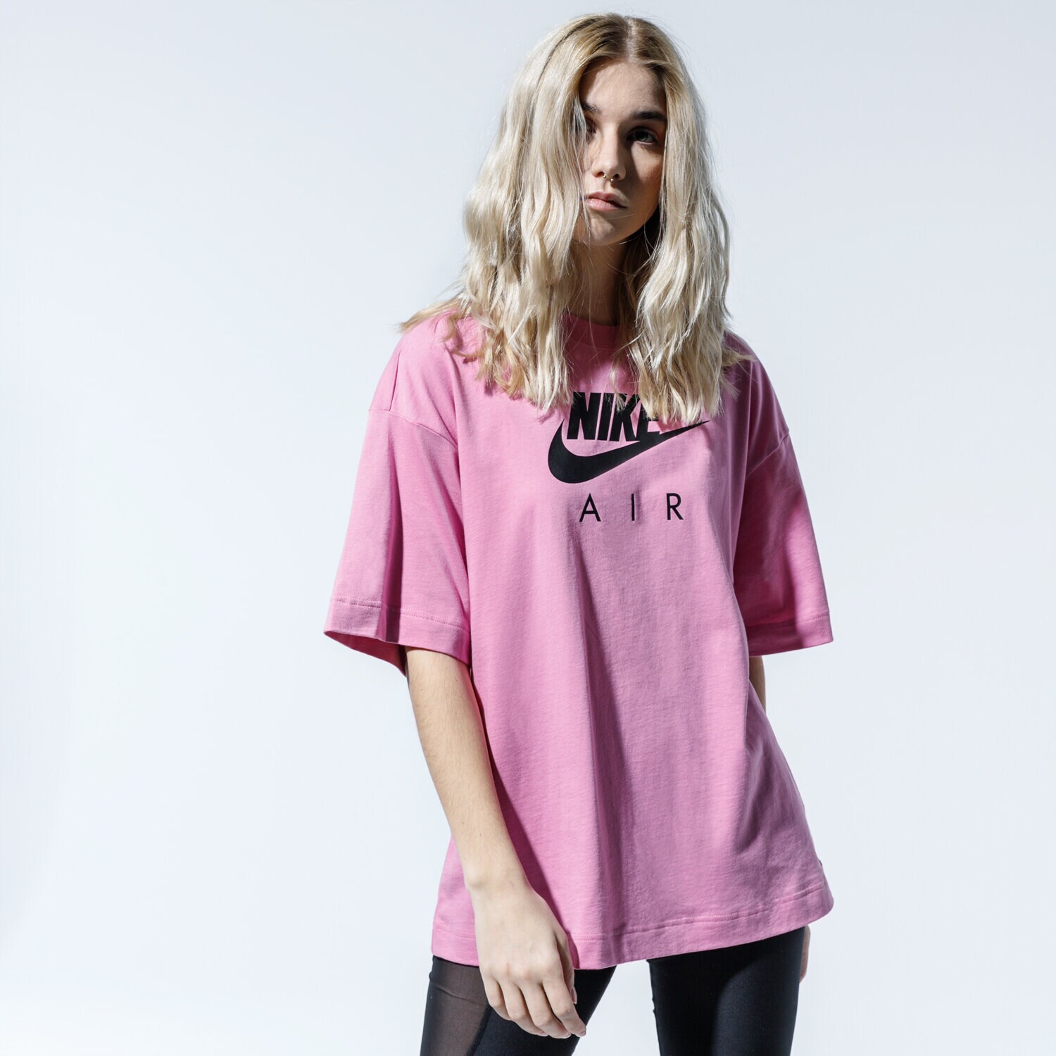 dámské tričko NIKE TRIČKO W NSW AIR TOP SS BF CJ3105-693 RŮŽOVÁ
