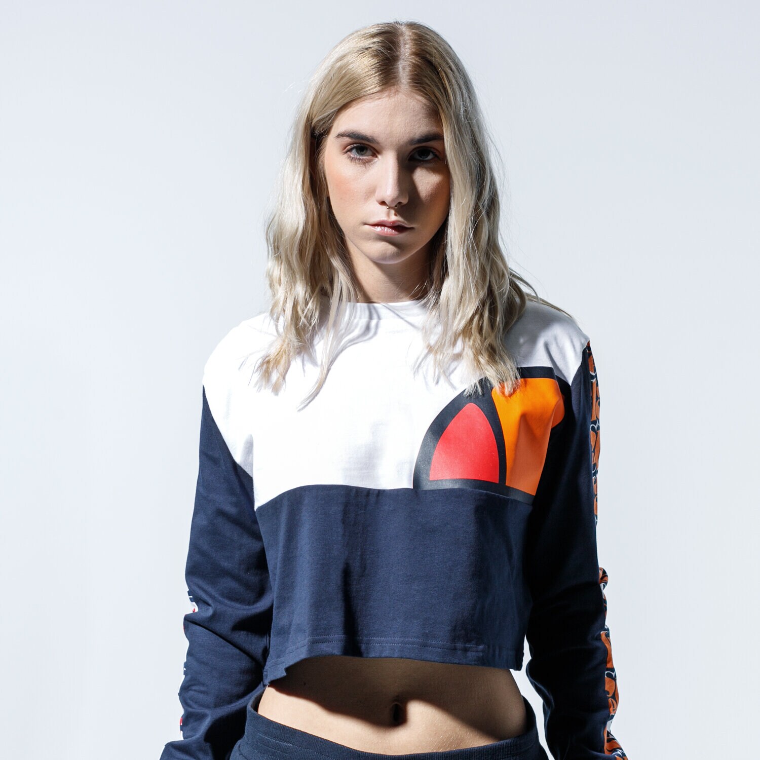 dámská mikina ELLESSE MIKINA TAMEDEO SGE08435WHITE BÍLÁ