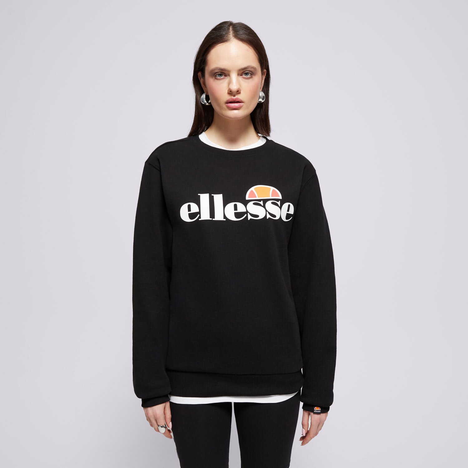 dámská mikina ELLESSE MIKINA AGATA BLK SGS03238001 ČERNÁ