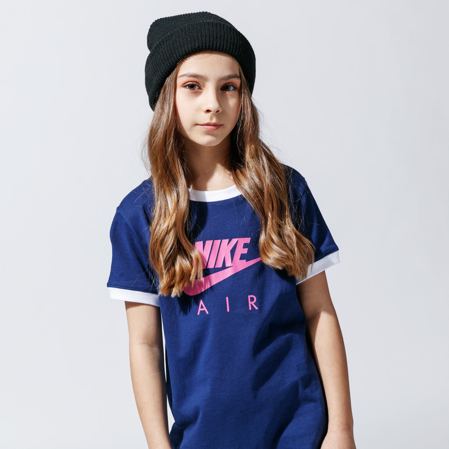 dětské tričko NIKE TRIČKO AIR CI8325-492 TMAVOMODRÁ
