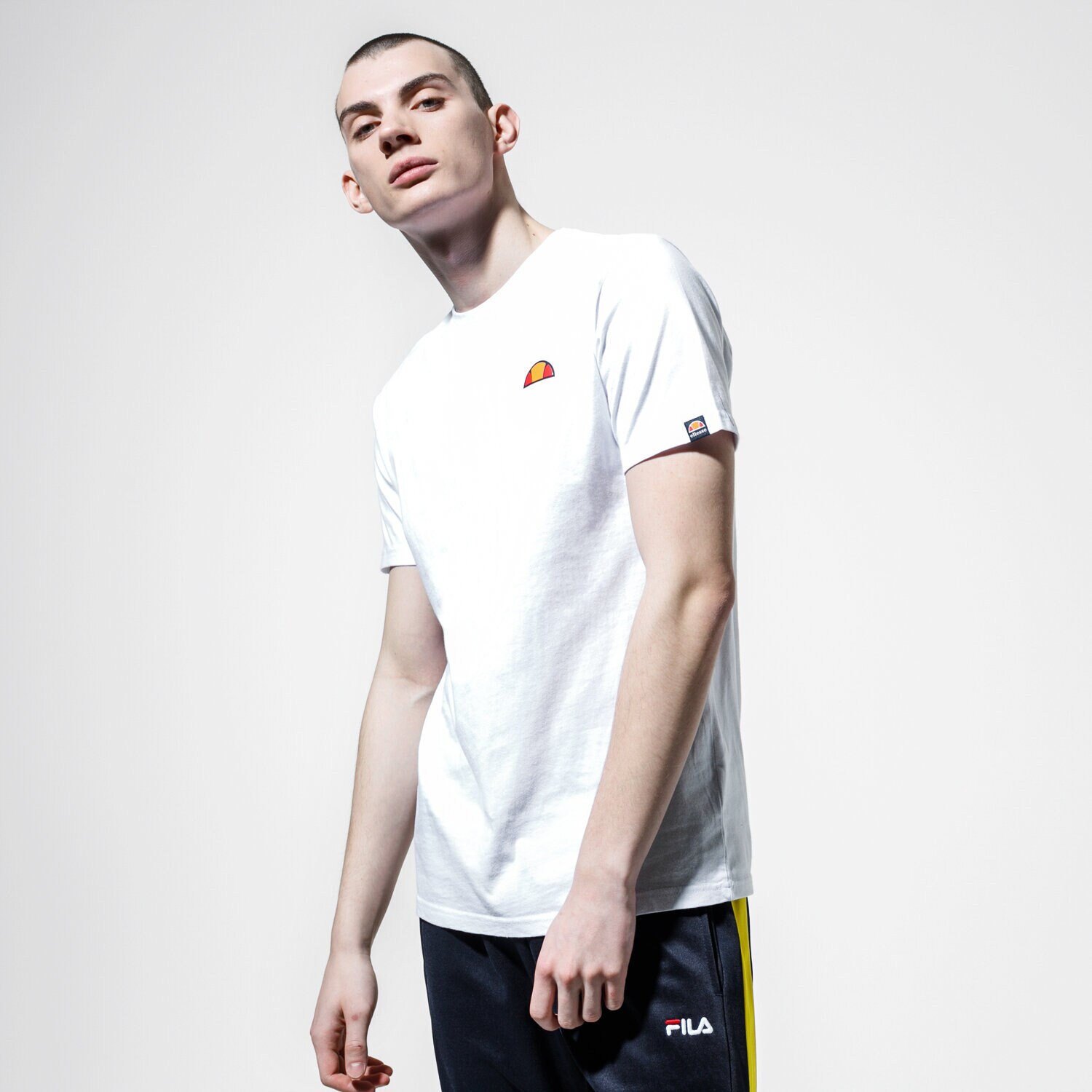 pánské tričko ELLESSE TRIČKO KOSI SHE09994WHITE BÍLÁ