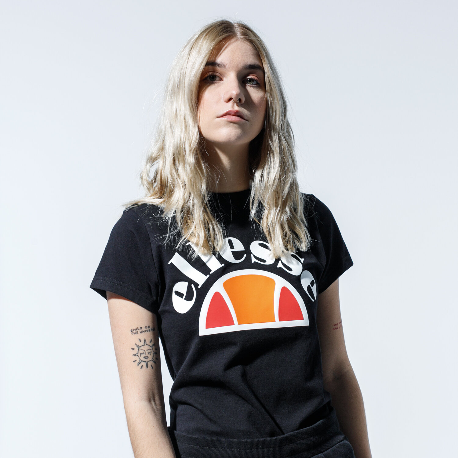 dámské tričko ELLESSE TRIČKO CINE SGE09978BLACK ČERNÁ