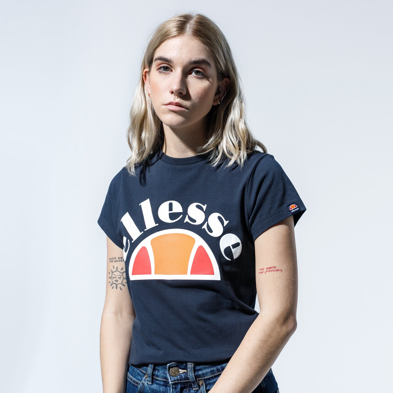 dámské tričko ELLESSE TRIČKO CINE SGE09978NAVY TMAVOMODRÁ