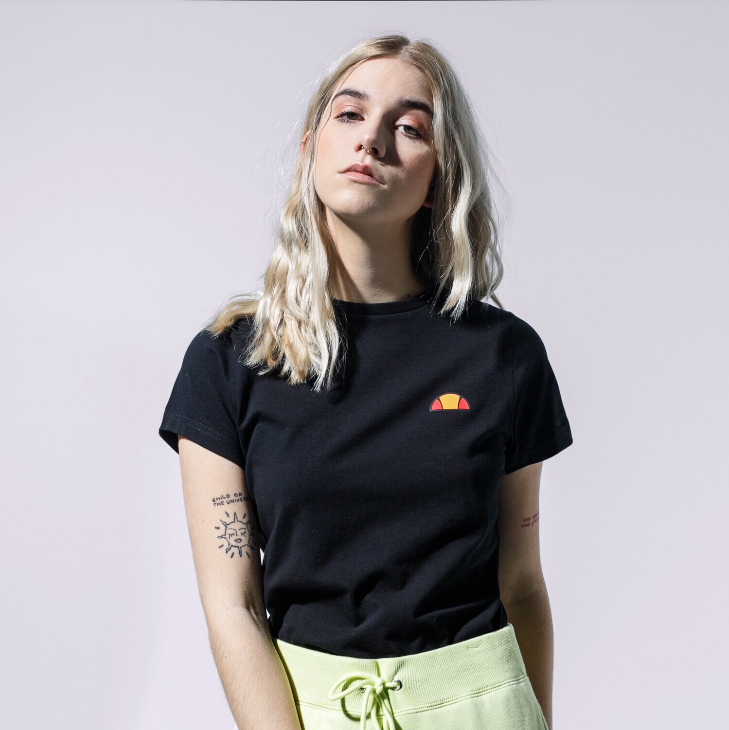 dámské tričko ELLESSE TRIČKO ANA SGE09982BLACK ČERNÁ