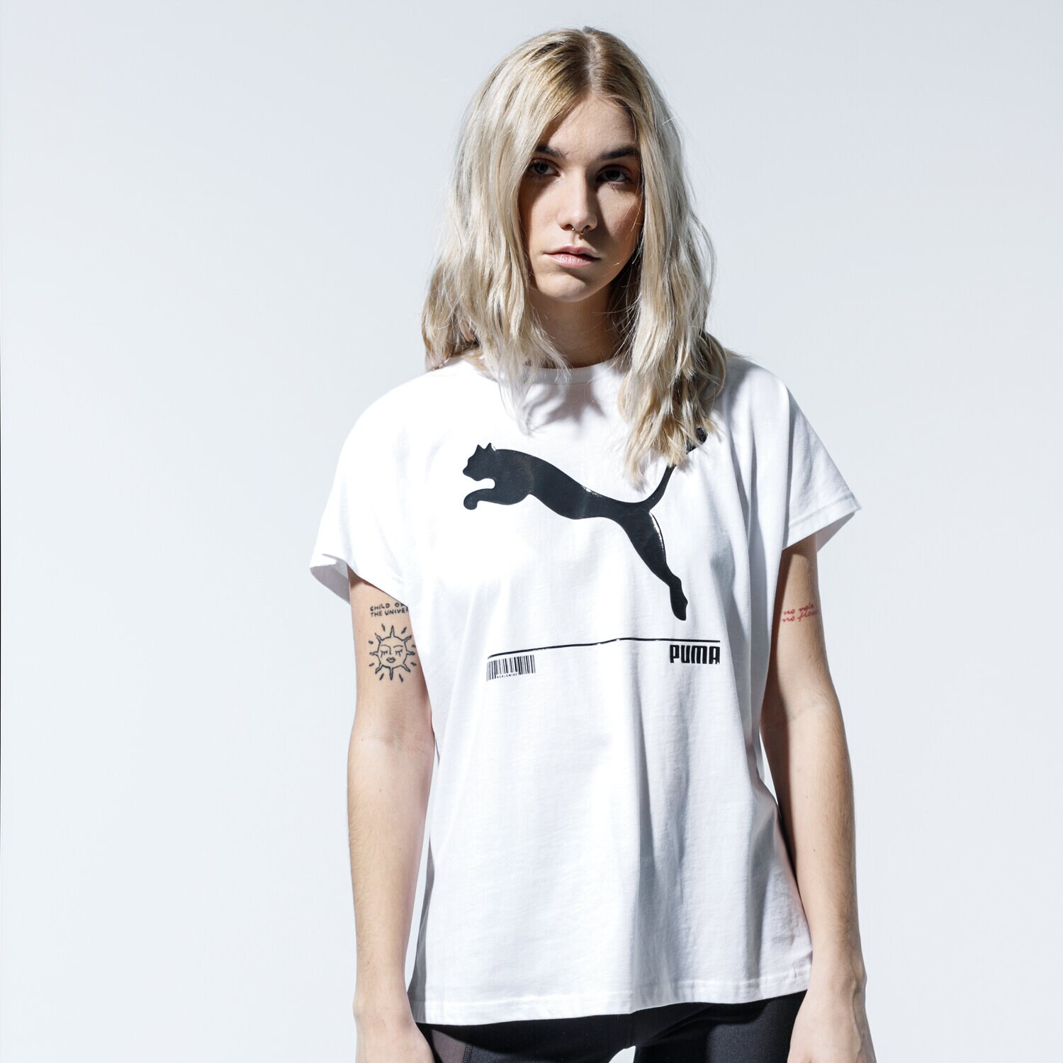 dámské tričko PUMA TRIČKO NU-TILITY TEE 58137102 BÍLÁ