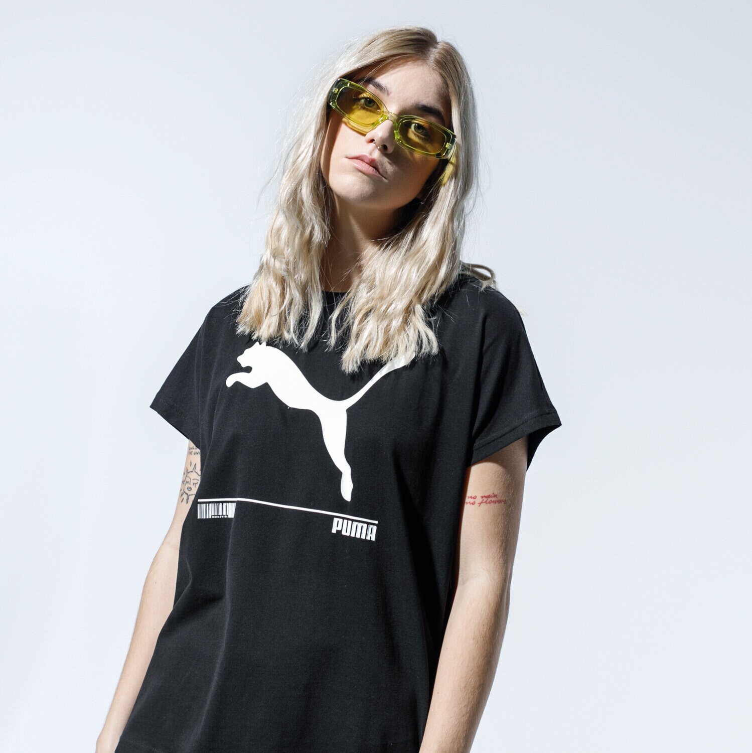 dámské tričko PUMA TRIČKO NU-TILITY TEE 58137101 ČERNÁ