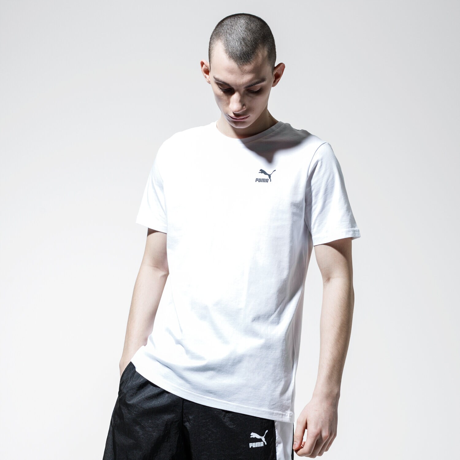 pánské tričko PUMA TRIČKO GRAPHIC TEE TFS 59716752 BÍLÁ