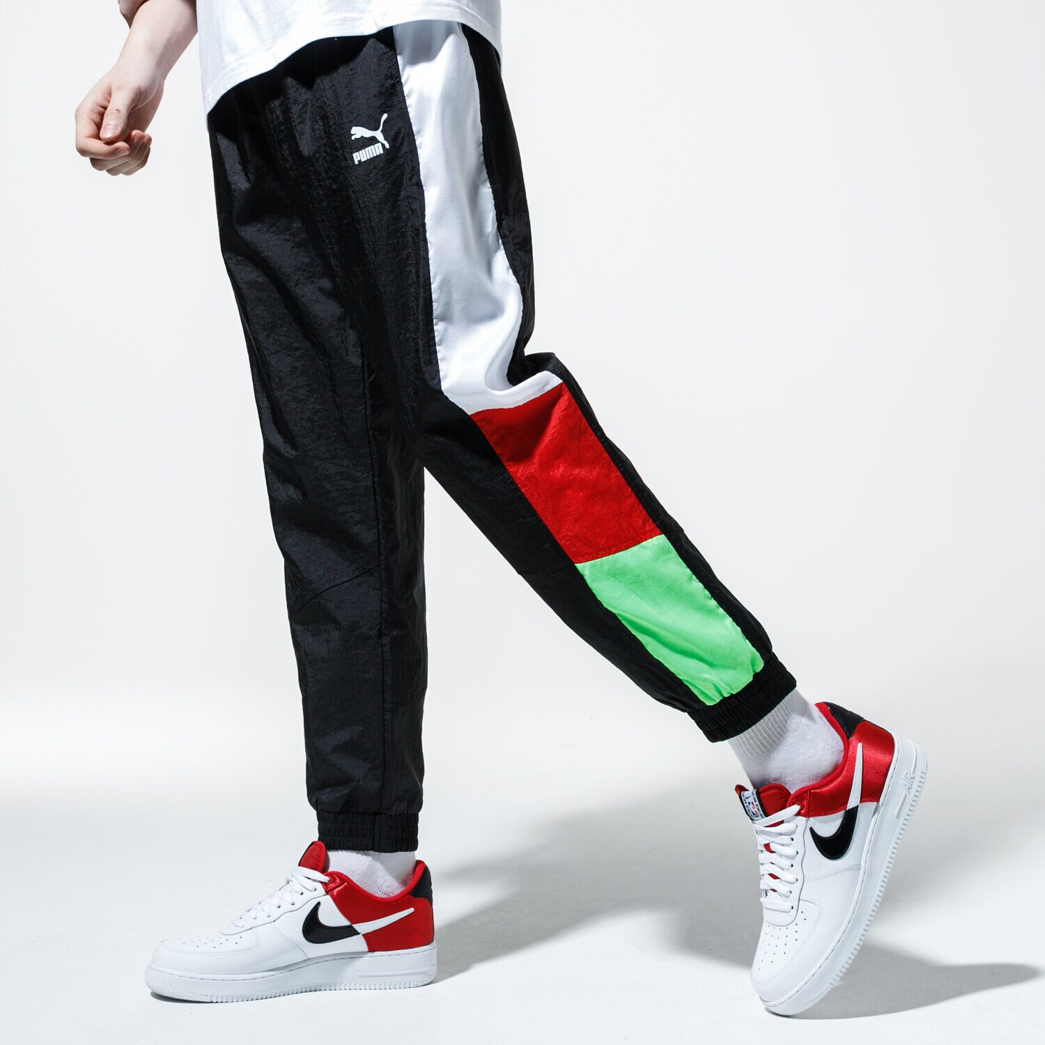 pánské kalhoty PUMA KALHOTY  TFS OG TRACK PANTS 59647451 ČERNÁ