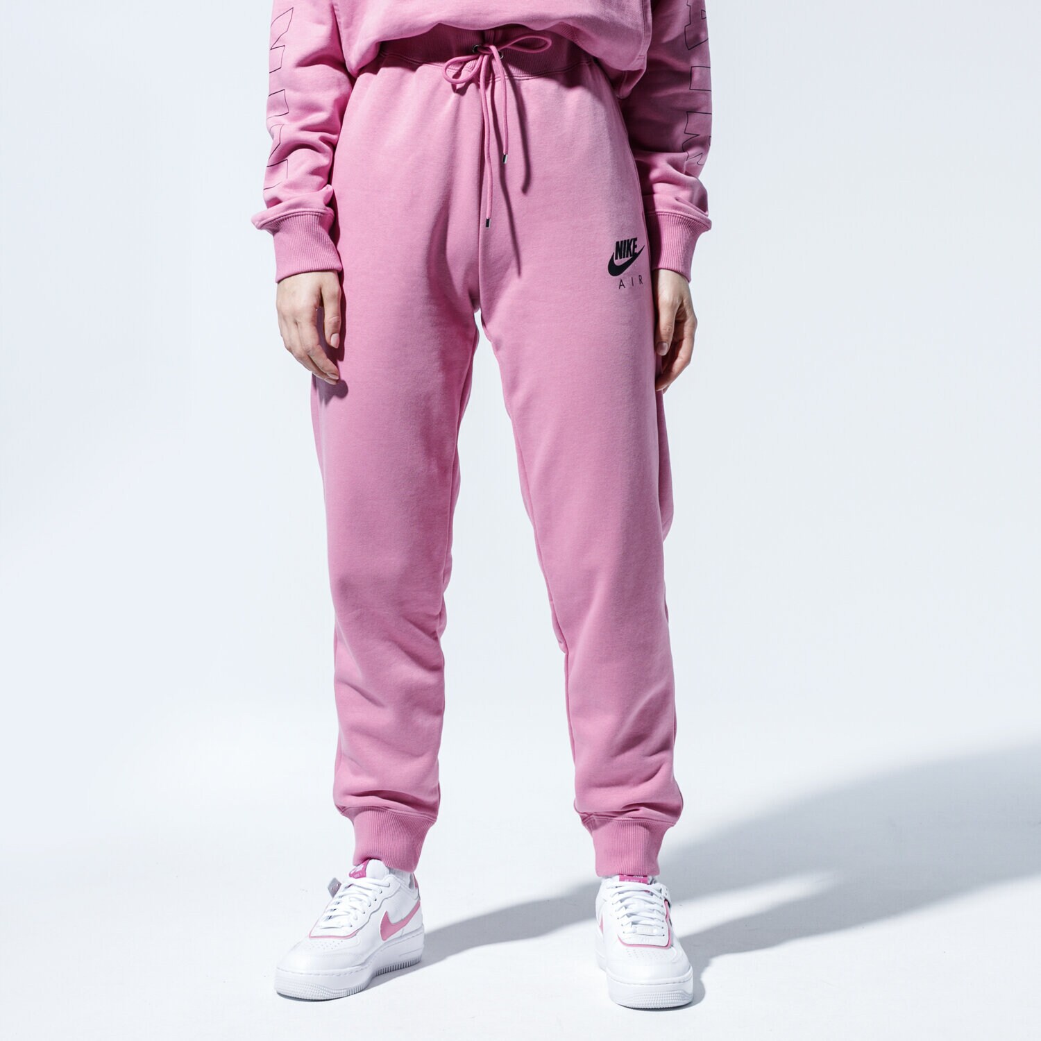 dámské kalhoty NIKE KALHOTY  W NSW AIR PANT FLC BB CJ3047-693 RŮŽOVÁ