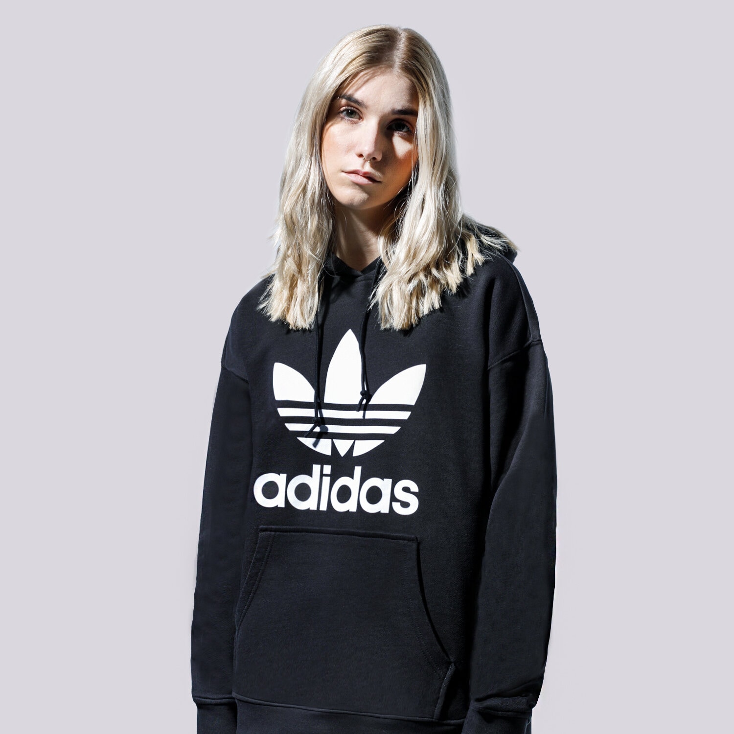 dámská mikina ADIDAS MIKINA S KAPUCÍ TRF HOODIE FM3307 ČERNÁ