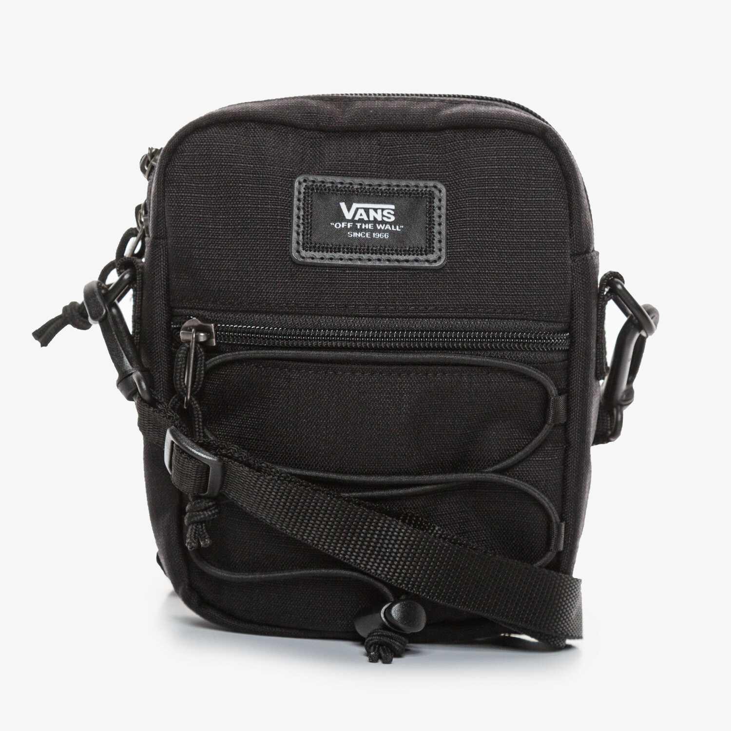 dámská ledvinka VANS TAŠKA MN BAIL SHOULDER BAG BLACK RIPSTOP BLACK RIPSTOP VN0A3I5S6ZC1 ČERNÁ